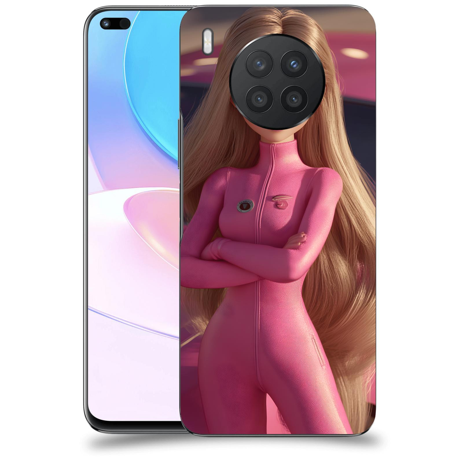 ACOVER Kryt na mobil Honor 50 Lite - Pink girl