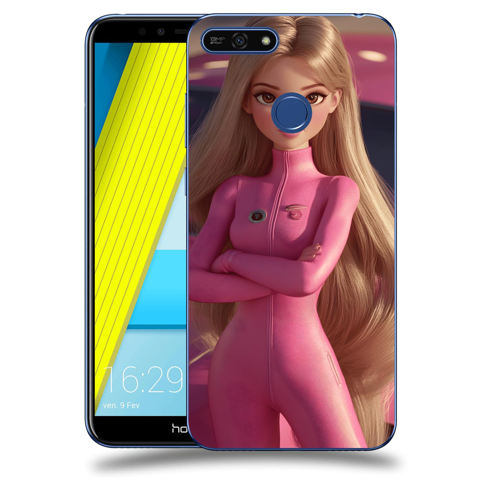 ACOVER Kryt na mobil Honor 7A - Pink girl