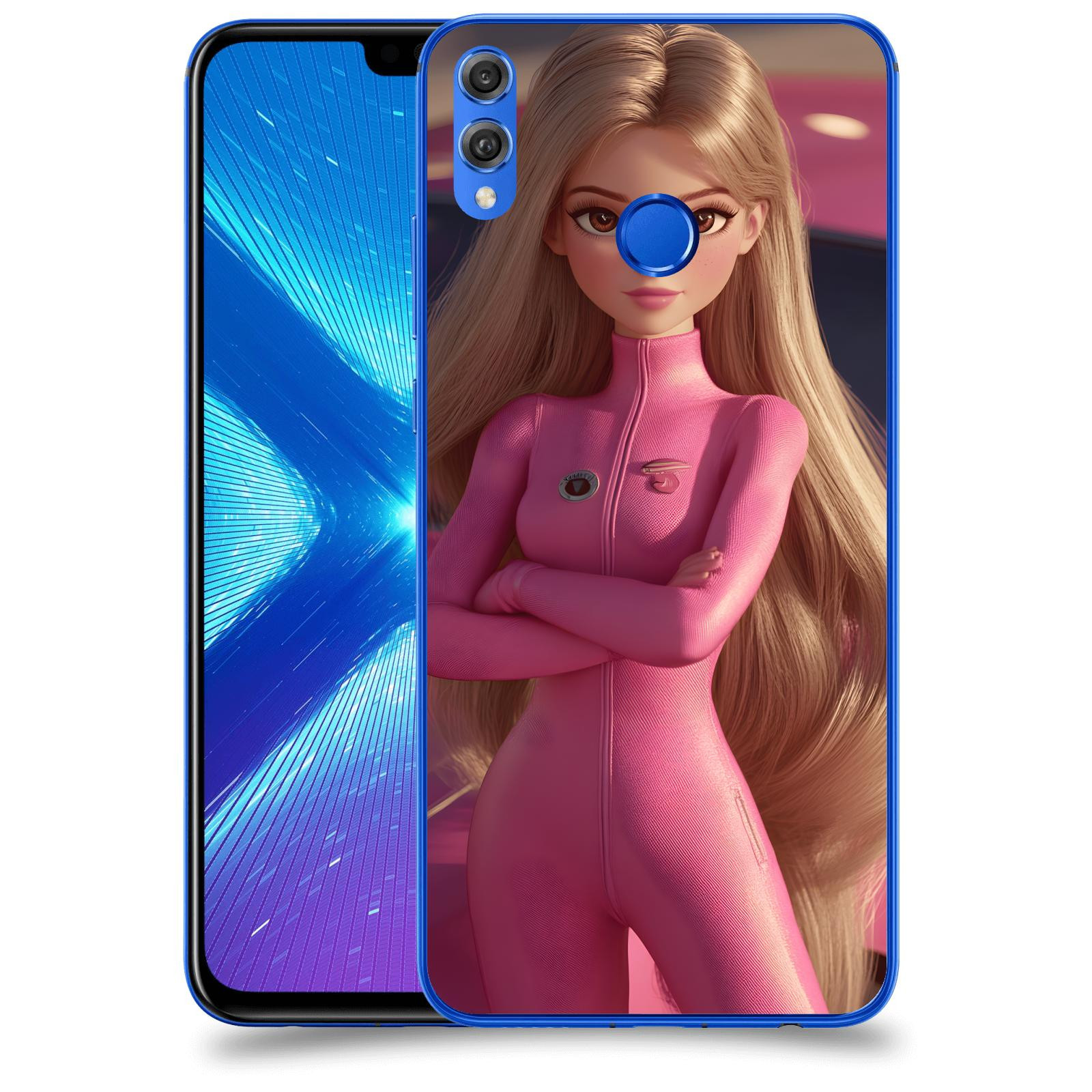 ACOVER Kryt na mobil Honor 8X - Pink girl