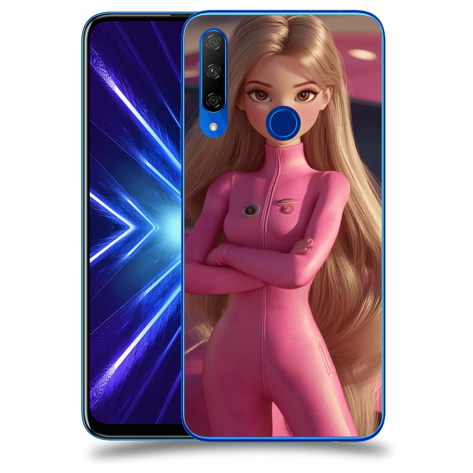 ACOVER Kryt na mobil Honor 9X - Pink girl