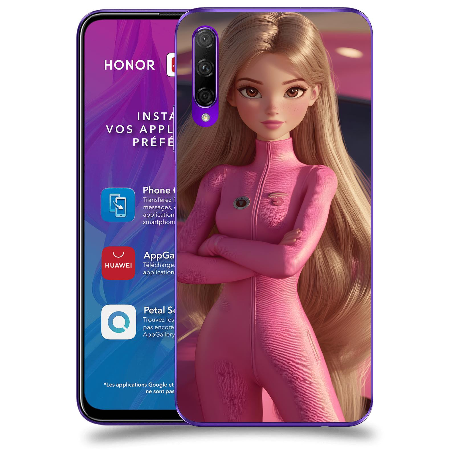 ACOVER Kryt na mobil Honor 9X Pro - Pink girl