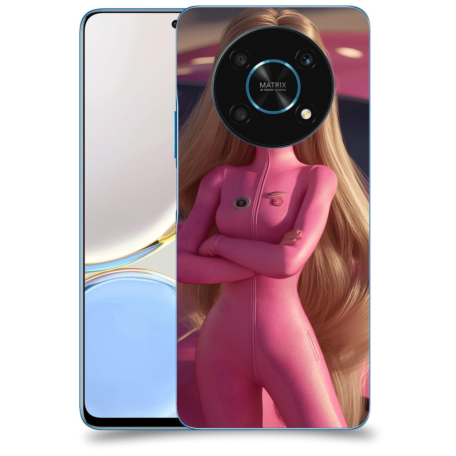 ACOVER Kryt na mobil Honor Magic 4 Lite 5G - Pink girl