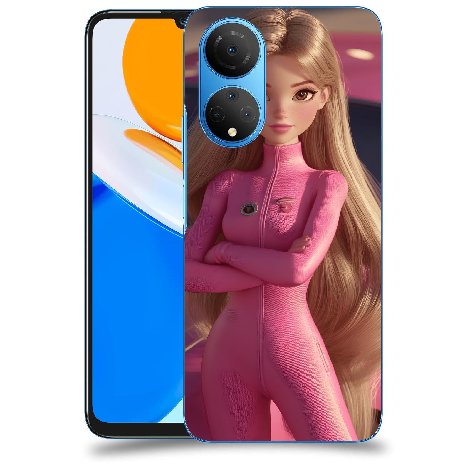 ACOVER Kryt na mobil Honor X7 - Pink girl