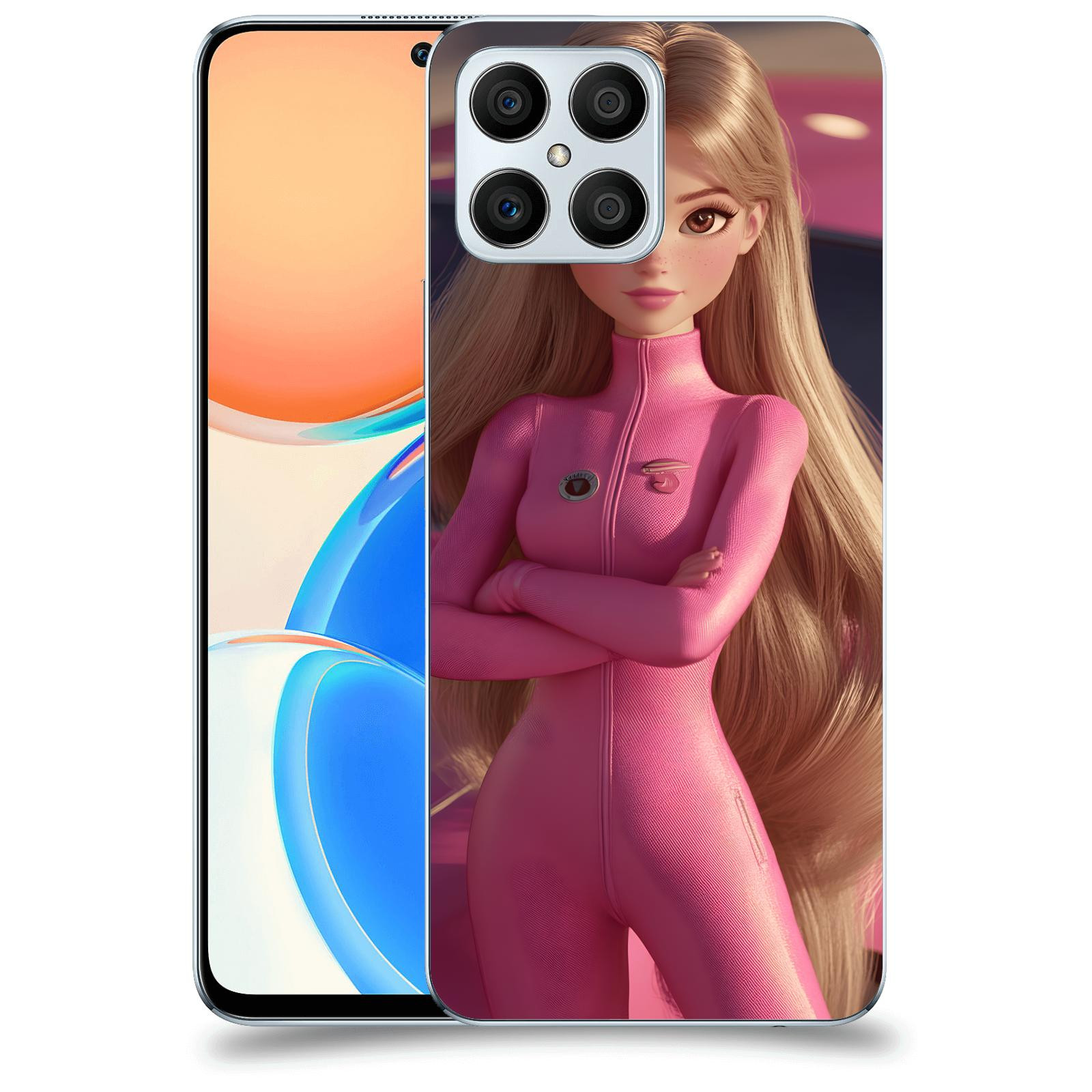 ACOVER Kryt na mobil Honor X8 5G - Pink girl