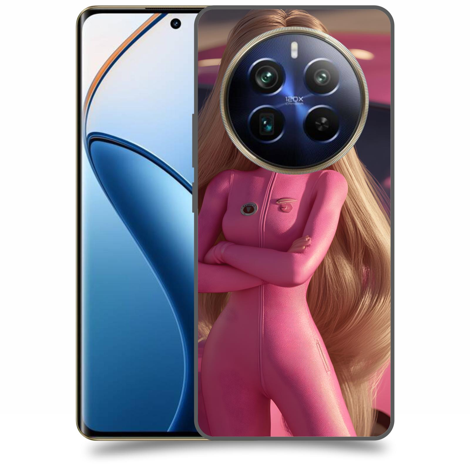 ACOVER Kryt na mobil Realme 12 pro+ 5g - Pink girl