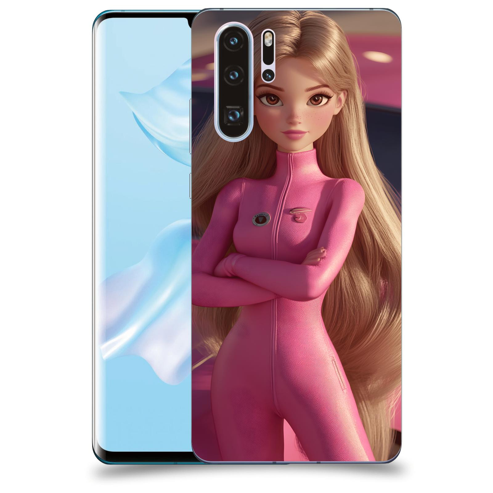 ACOVER Kryt na mobil Huawei P30 - Pink girl