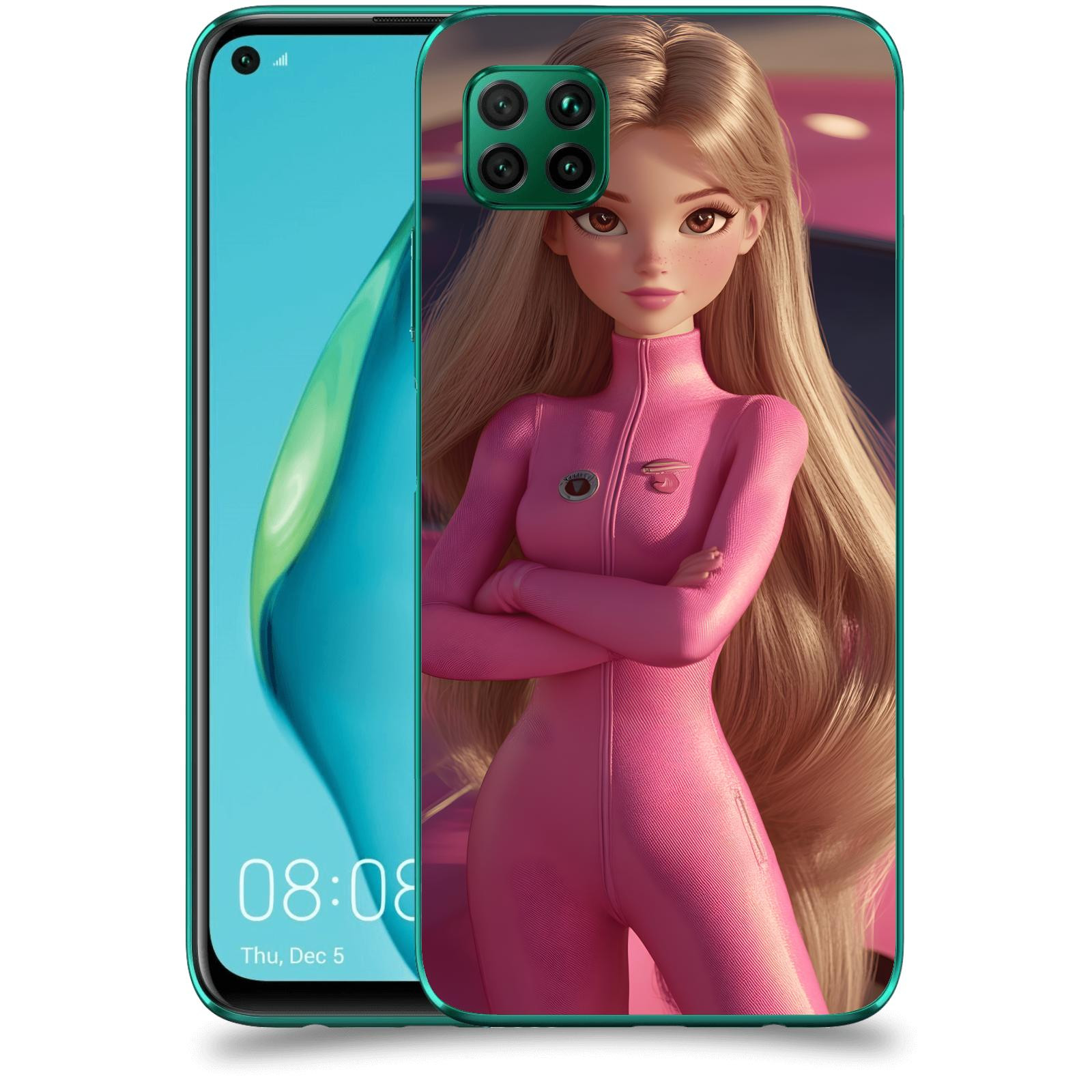 ACOVER Kryt na mobil Huawei P40 Lite - Pink girl