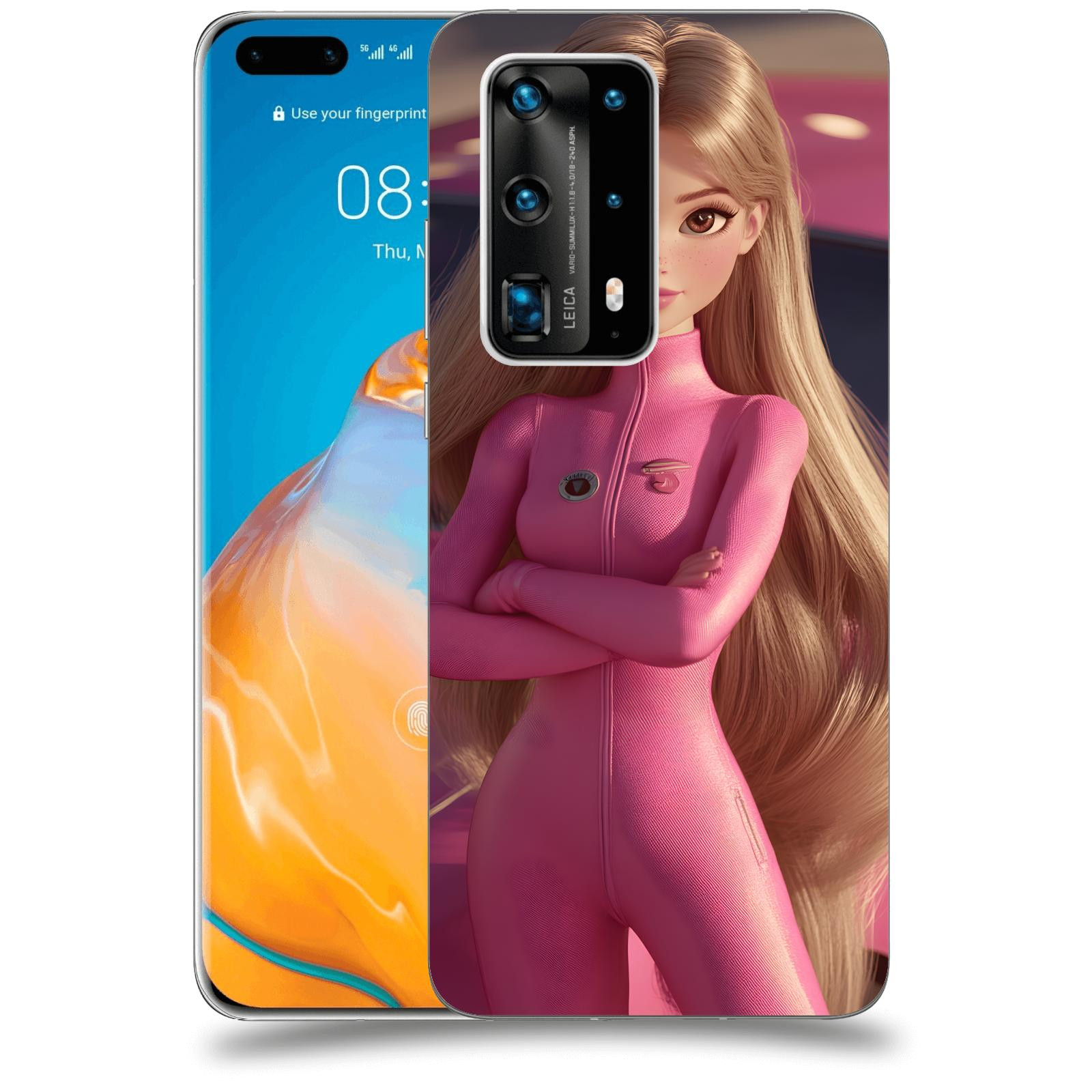 ACOVER Kryt na mobil Huawei P40 Pro - Pink girl
