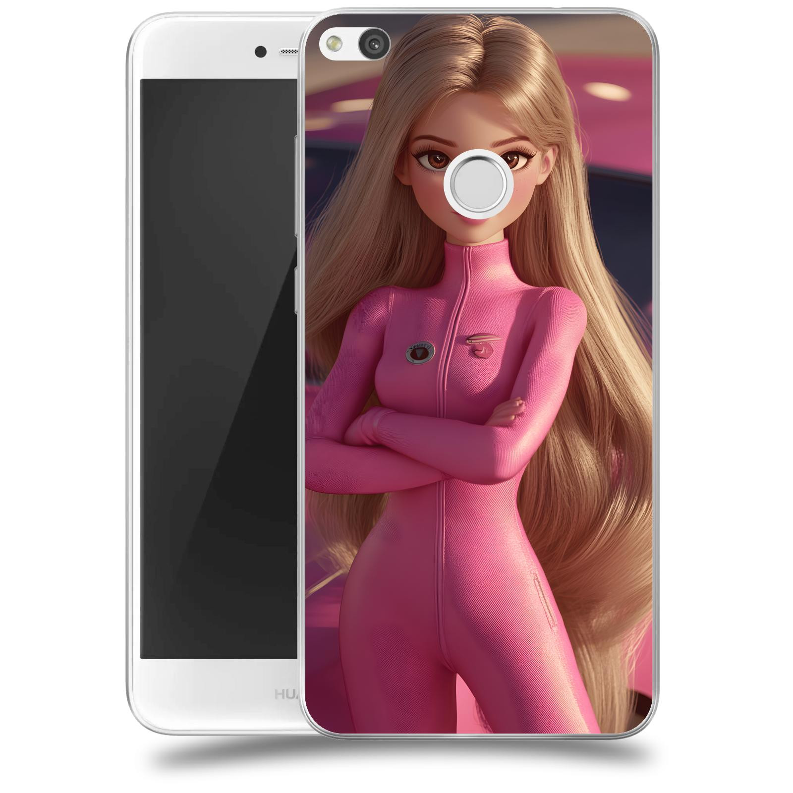 ACOVER Kryt na mobil Huawei P9 Lite 2017 - Pink girl