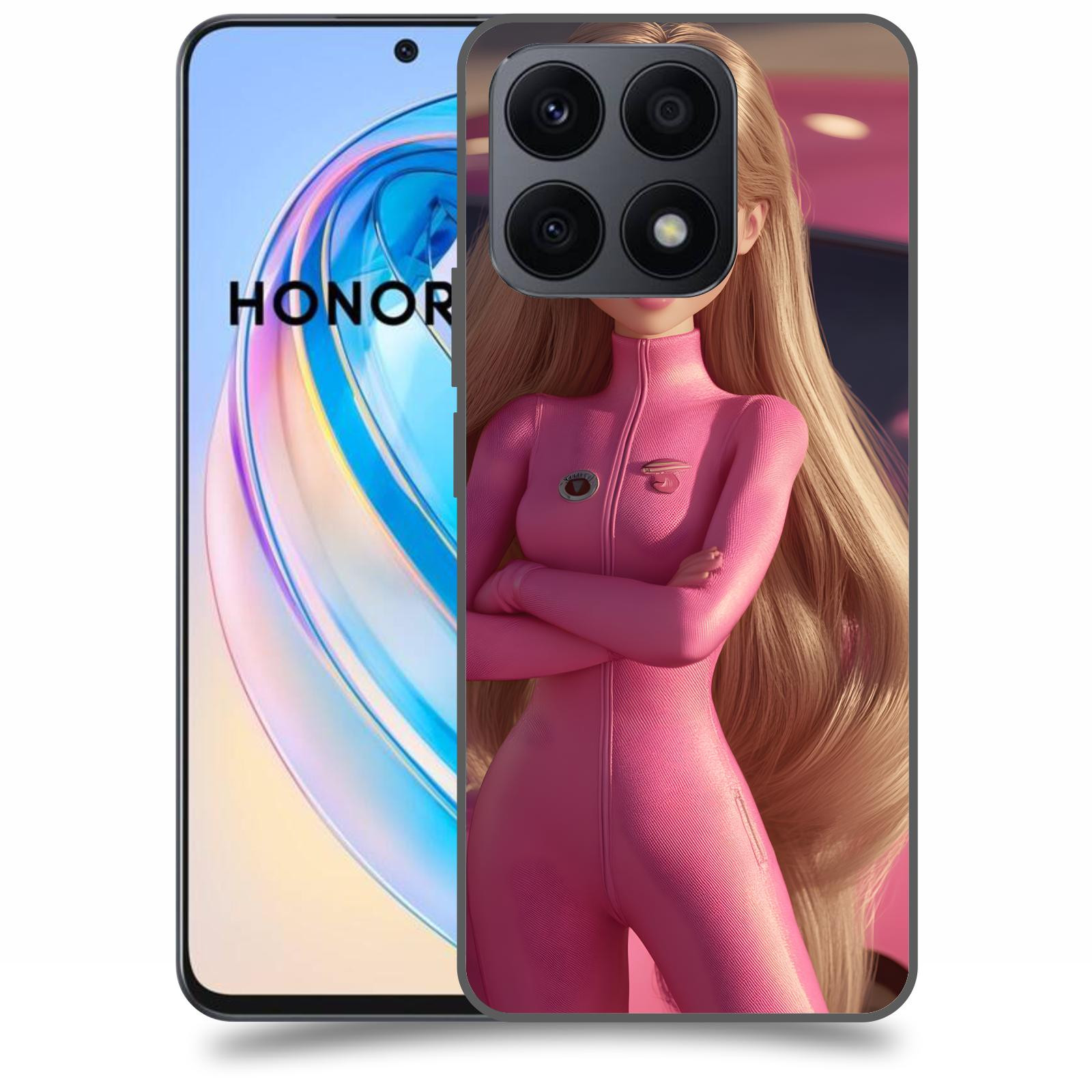 ACOVER Kryt na mobil Honor X8a - Pink girl