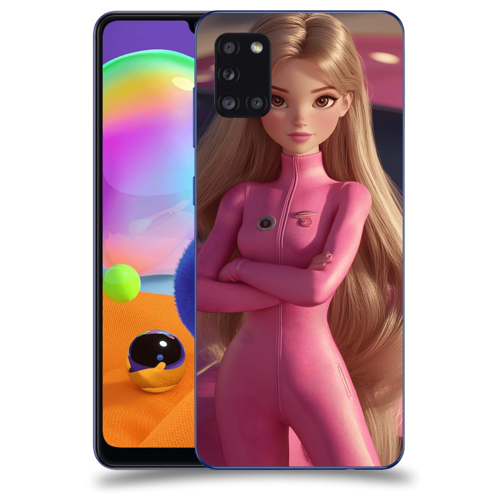 ACOVER Kryt na mobil Samsung Galaxy A31 A315F - Pink girl