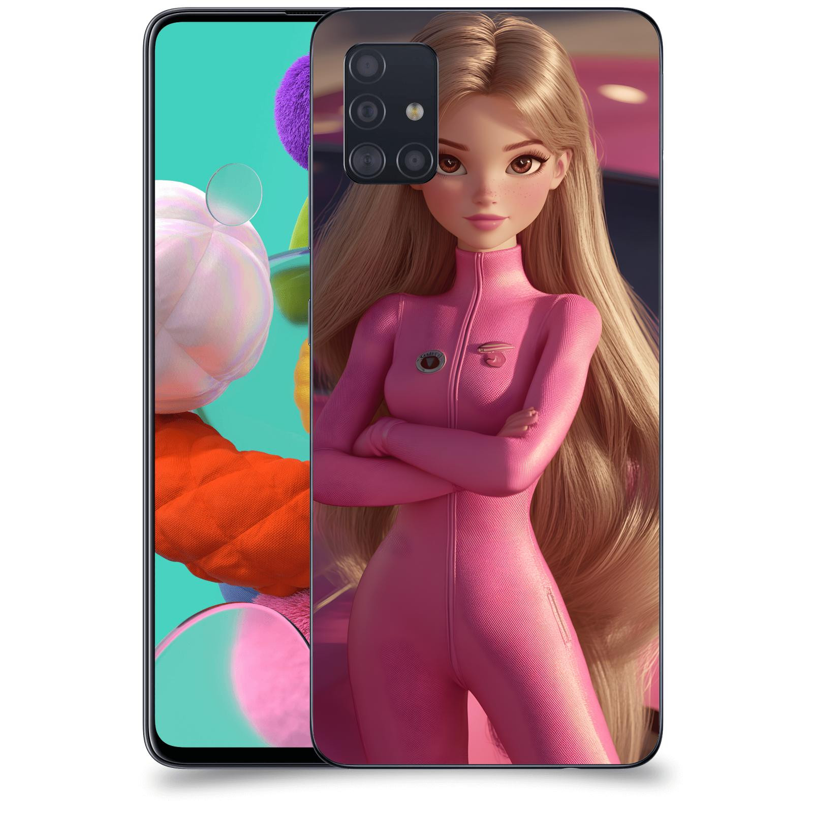 ACOVER Kryt na mobil Samsung Galaxy A51 A515F - Pink girl