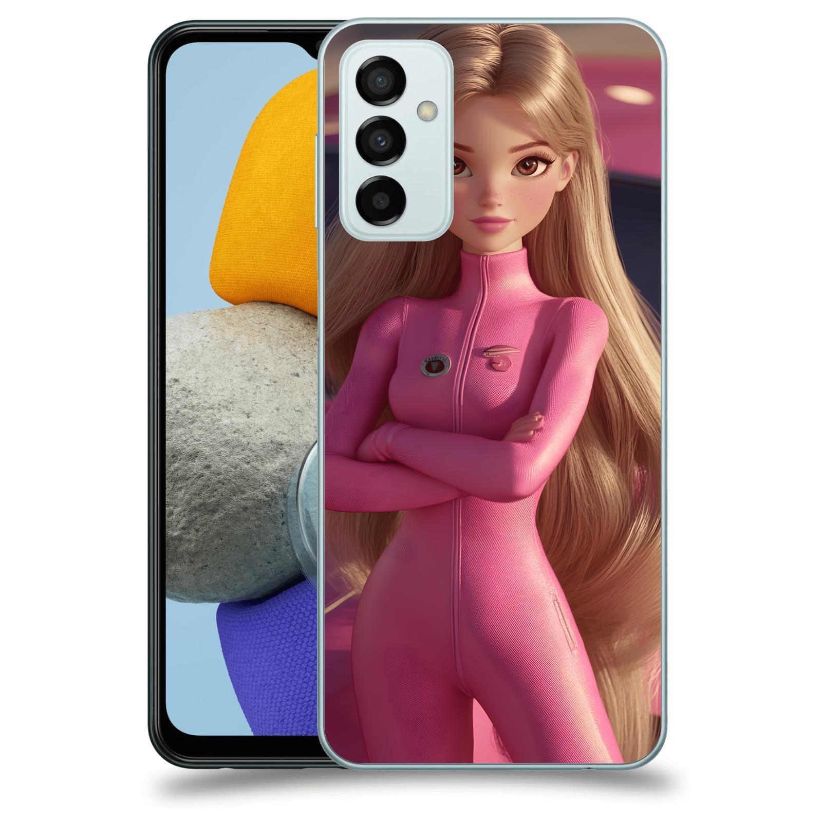 ACOVER Kryt na mobil Samsung Galaxy M23 5G - Pink girl