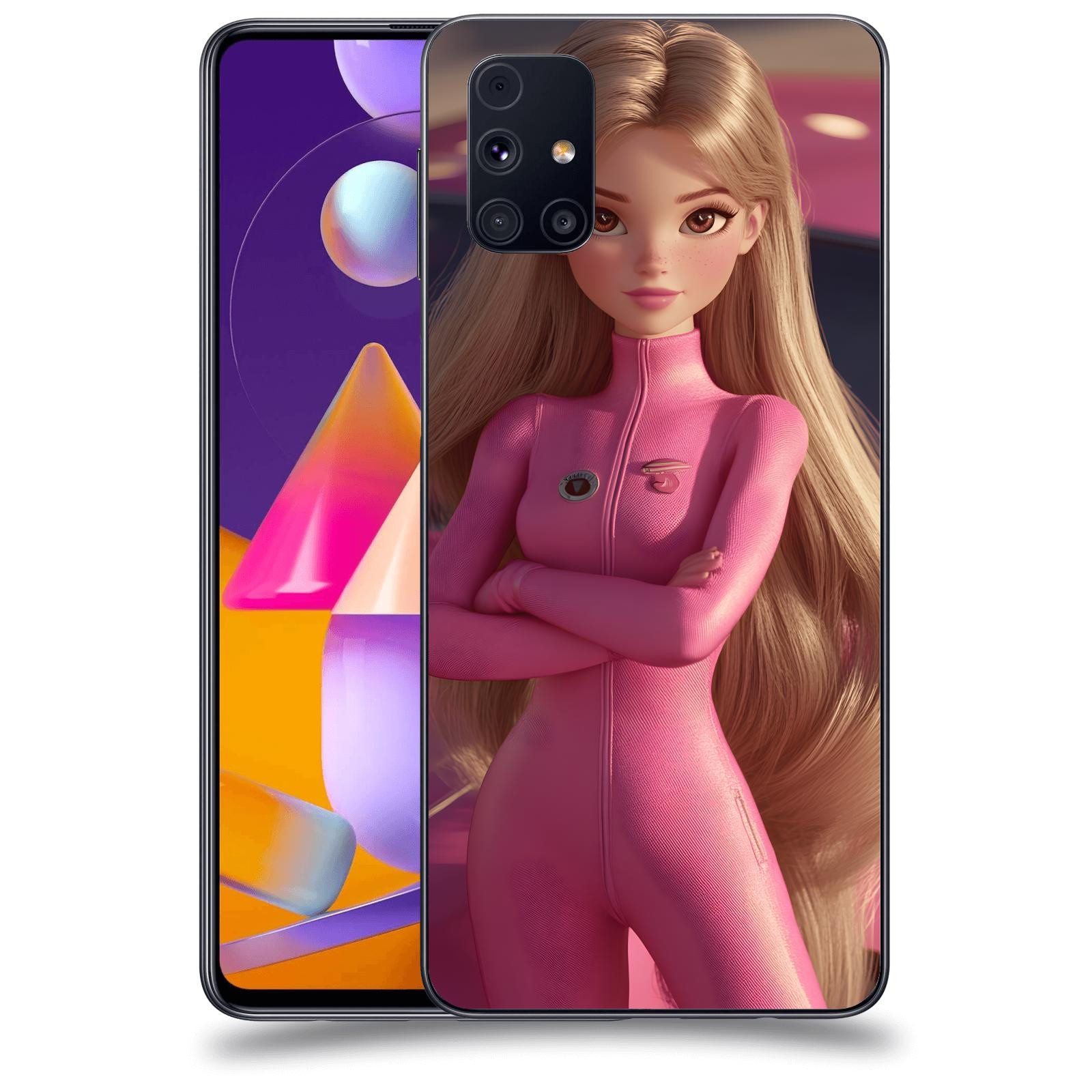 ACOVER Kryt na mobil Samsung Galaxy M31s - Pink girl