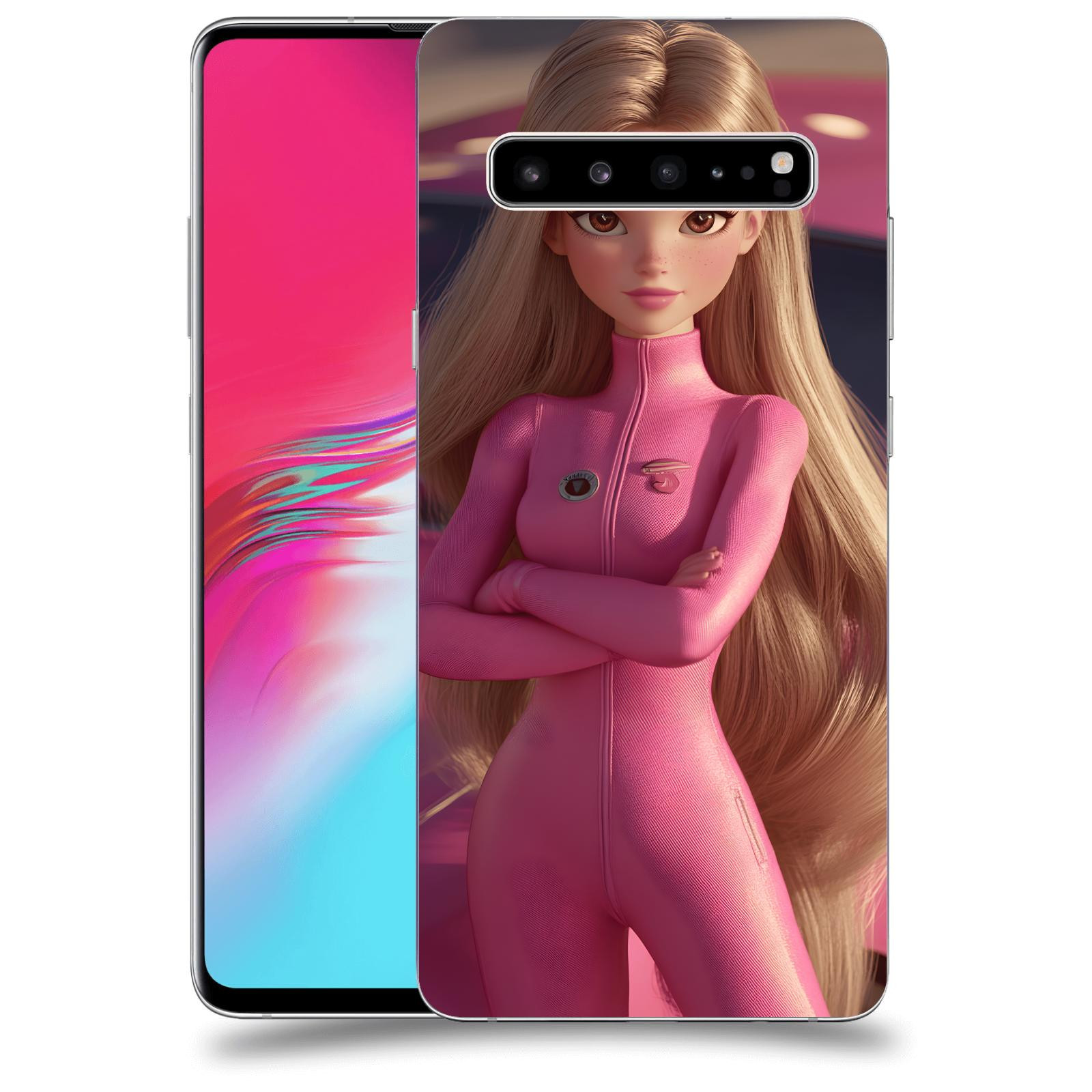 ACOVER Kryt na mobil Samsung Galaxy S10 G973 - Pink girl