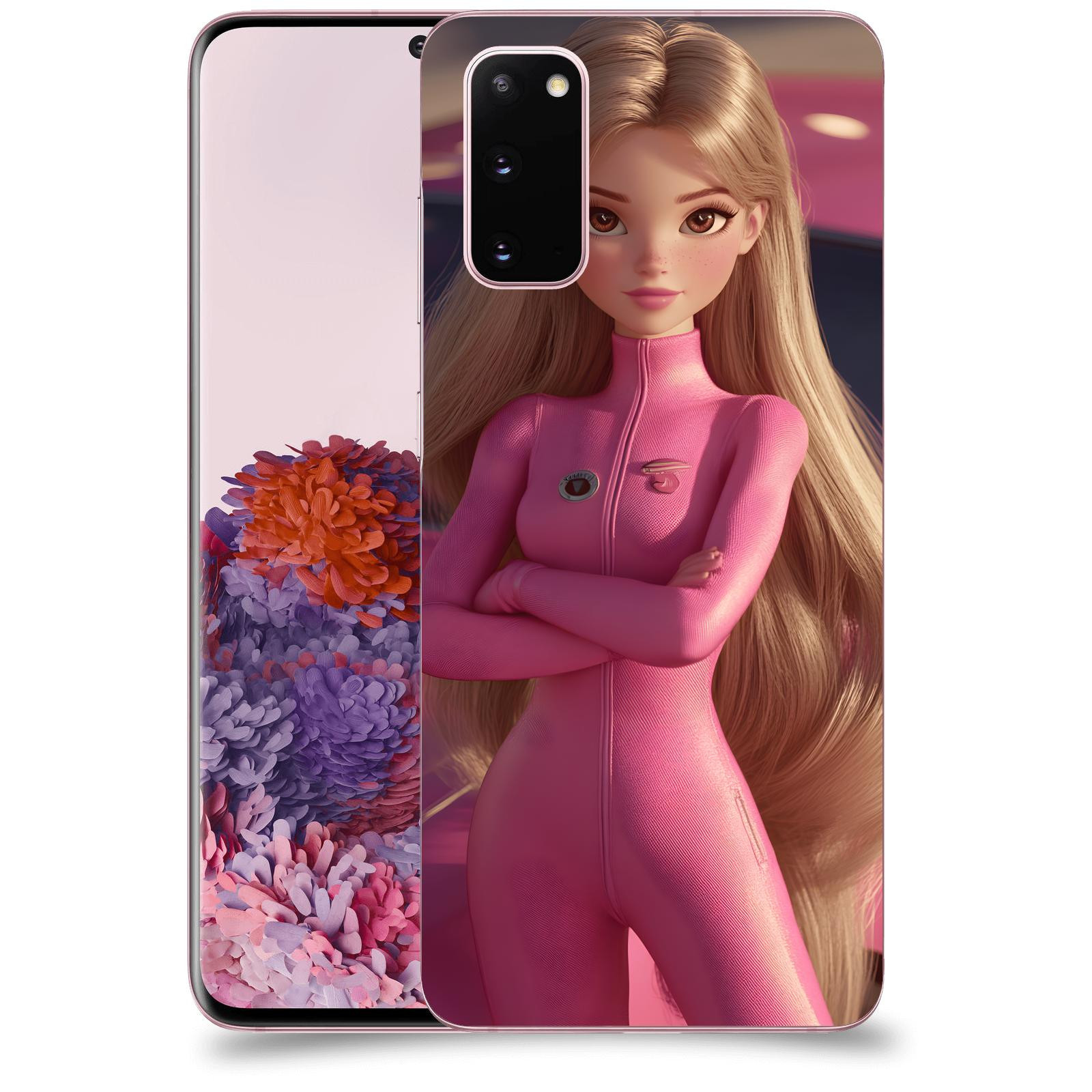 ACOVER Kryt na mobil Samsung Galaxy S20 G980F - Pink girl