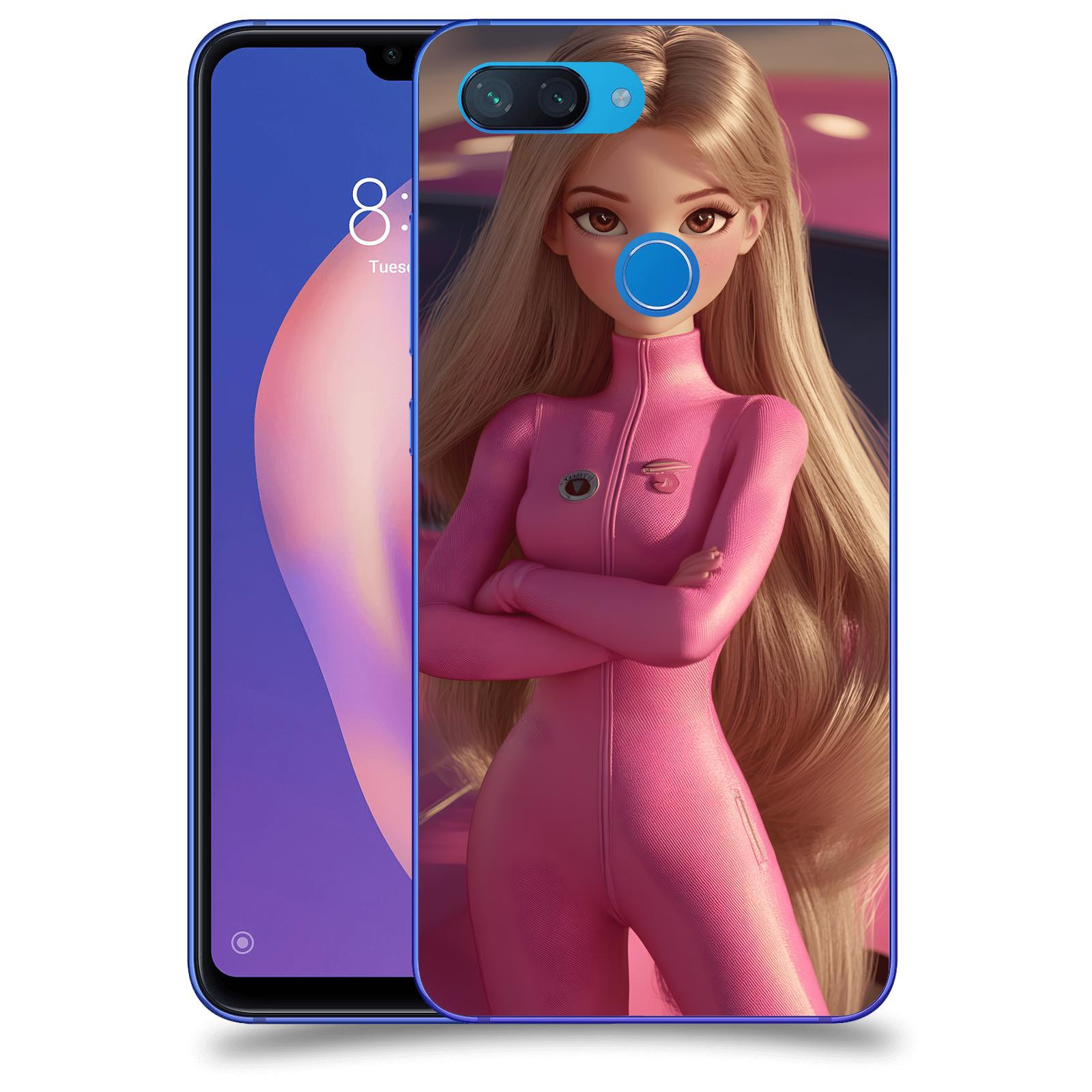 ACOVER Kryt na mobil Xiaomi Mi 8 Lite - Pink girl