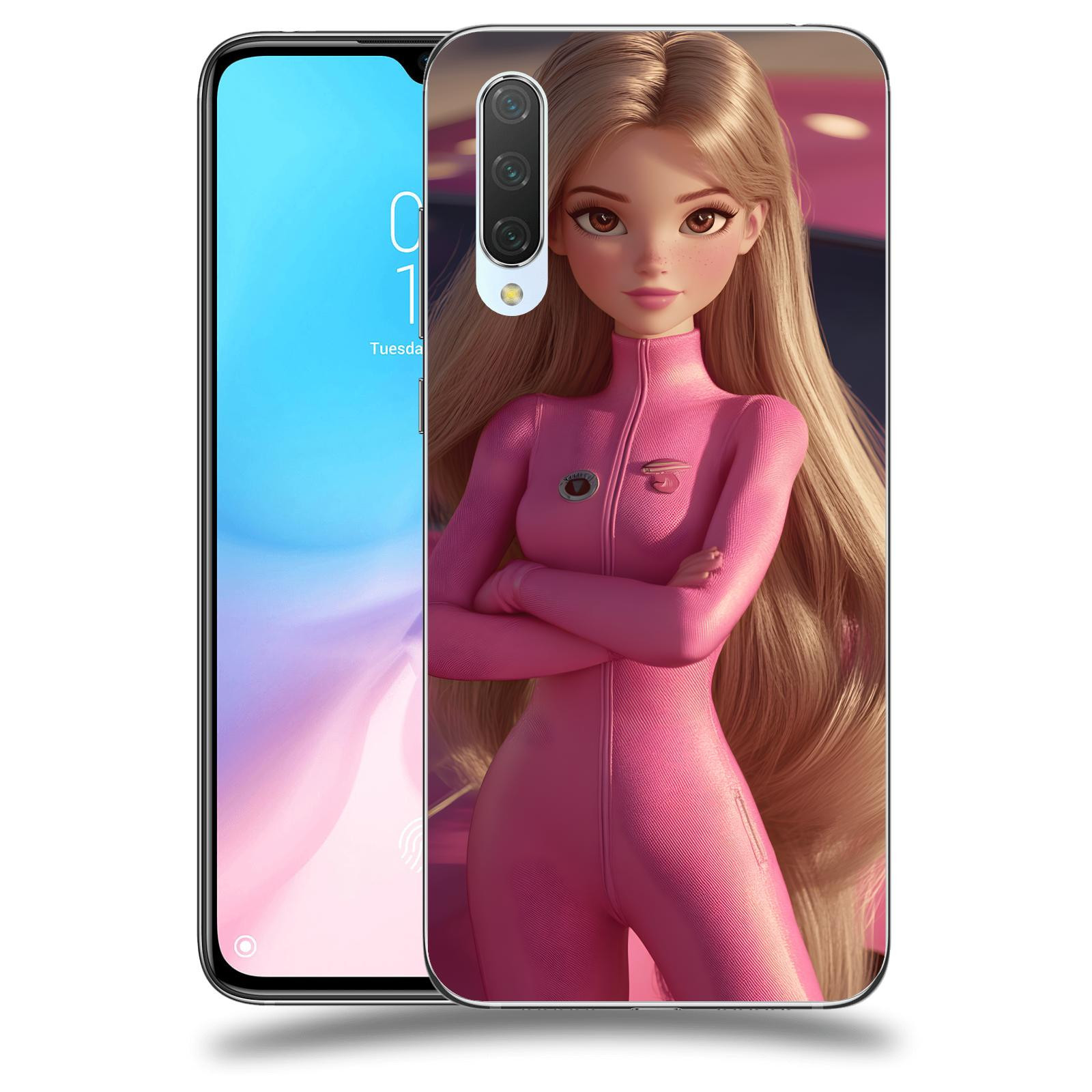 ACOVER Kryt na mobil Xiaomi Mi 9 Lite - Pink girl
