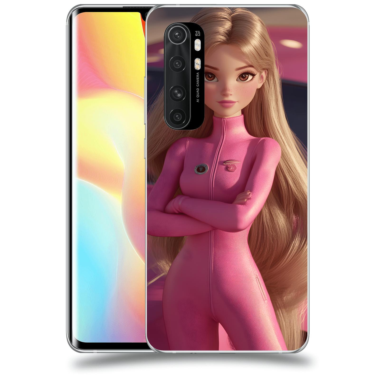 ACOVER Kryt na mobil Xiaomi Mi Note 10 Lite - Pink girl