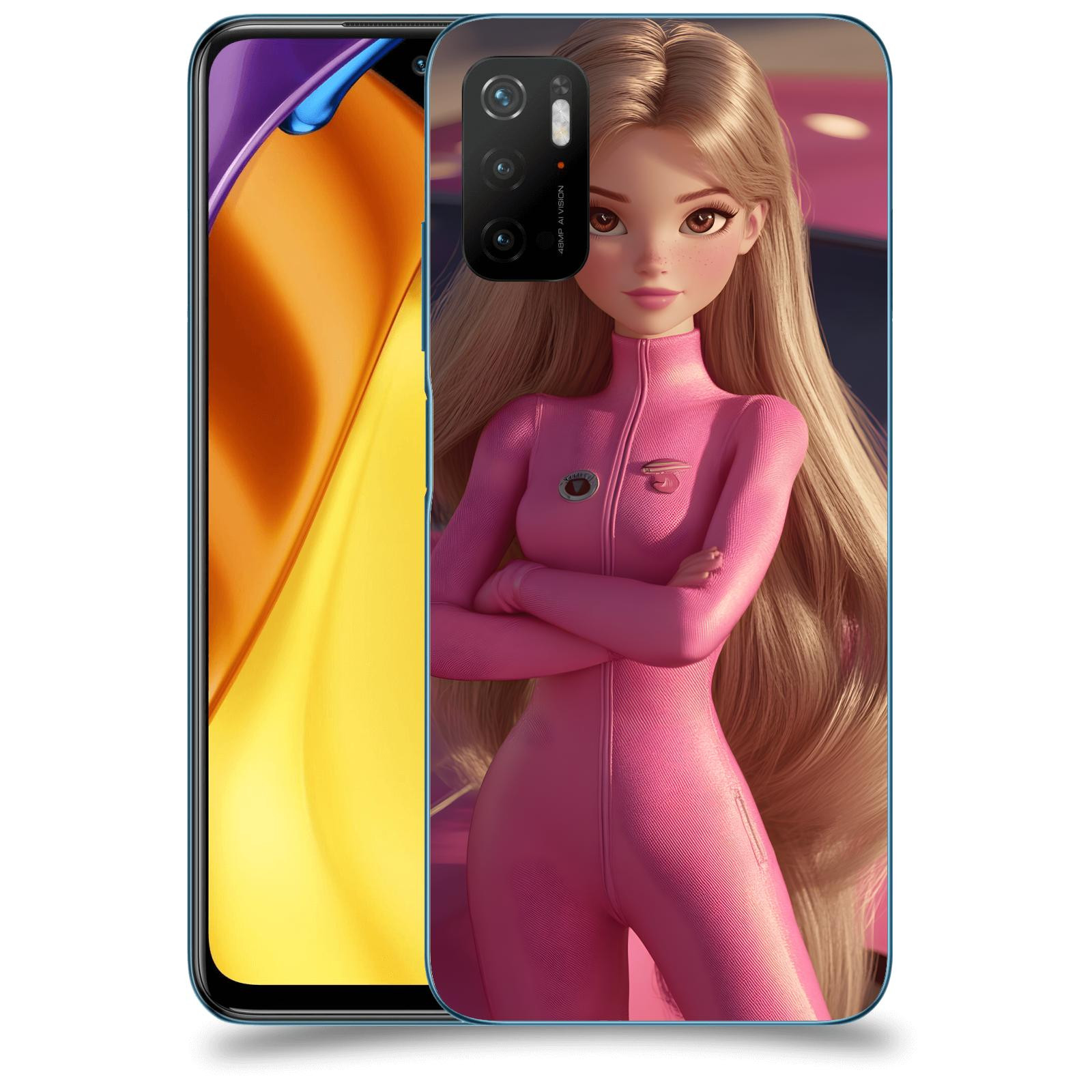 ACOVER Kryt na mobil Xiaomi Poco M3 Pro 5G - Pink girl