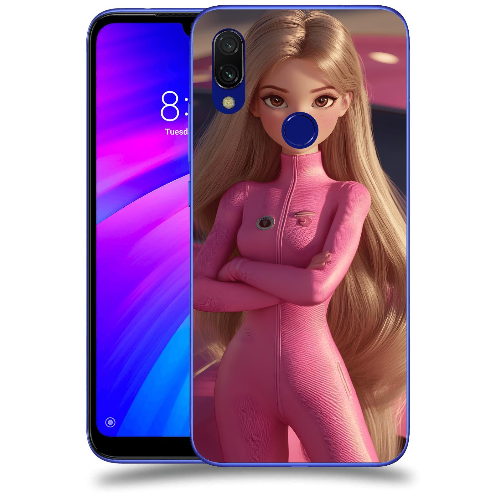 ACOVER Kryt na mobil Xiaomi Redmi 7 - Pink girl