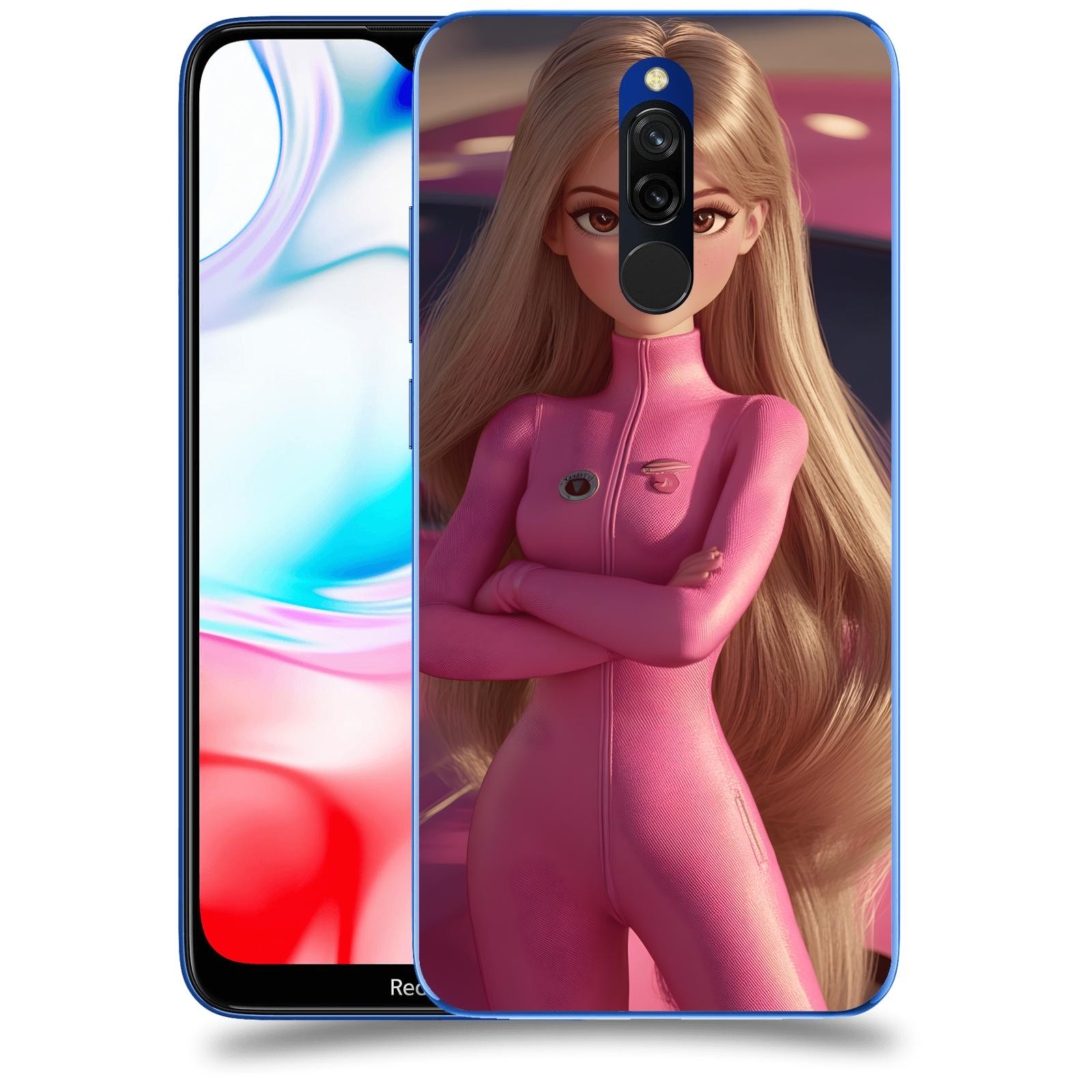 ACOVER Kryt na mobil Xiaomi Redmi 8 - Pink girl