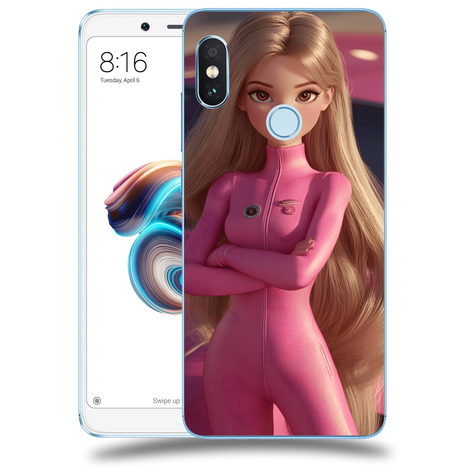 ACOVER Kryt na mobil Xiaomi Redmi Note 5 Global - Pink girl