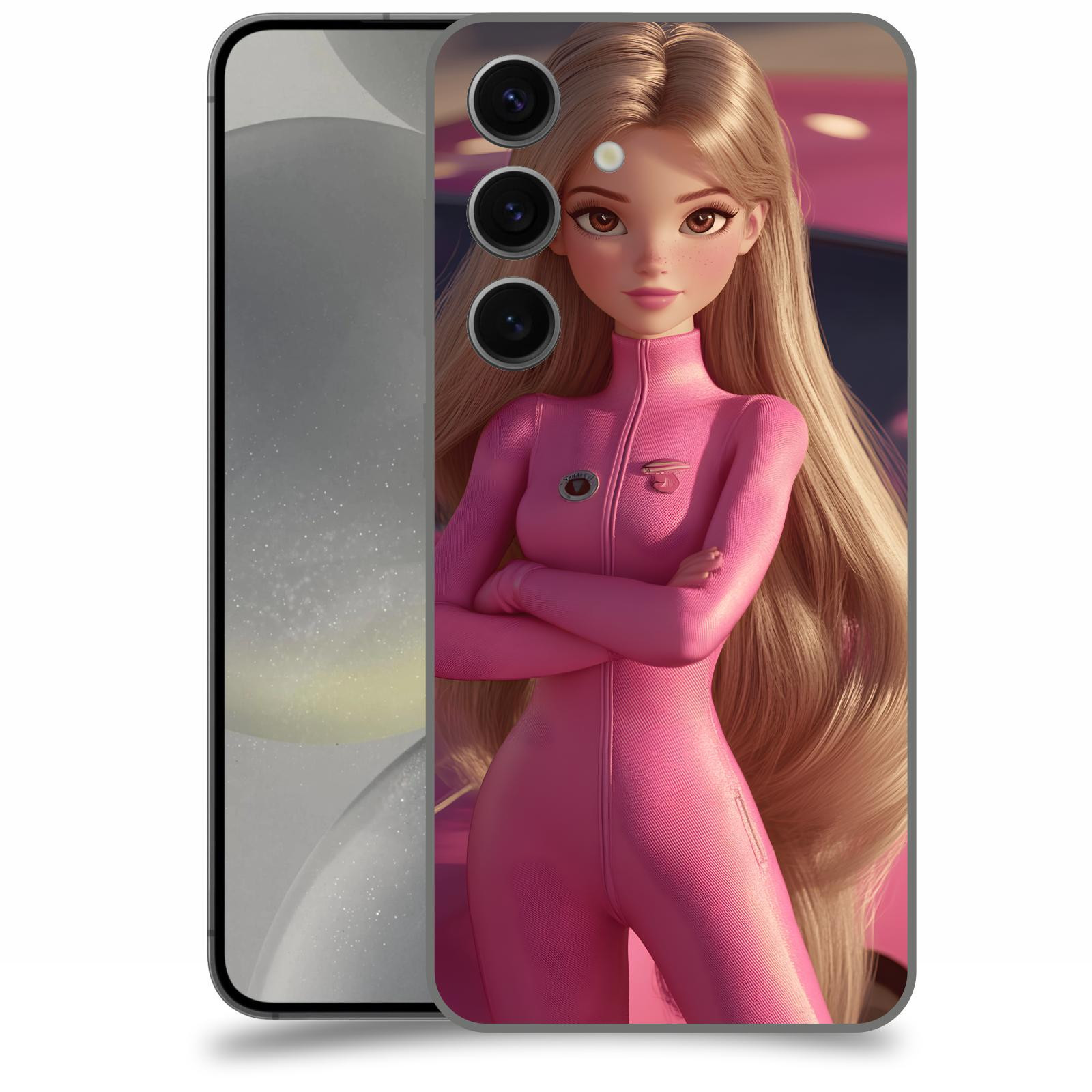 ACOVER Kryt na mobil Samsung Galaxy S24 - Pink girl