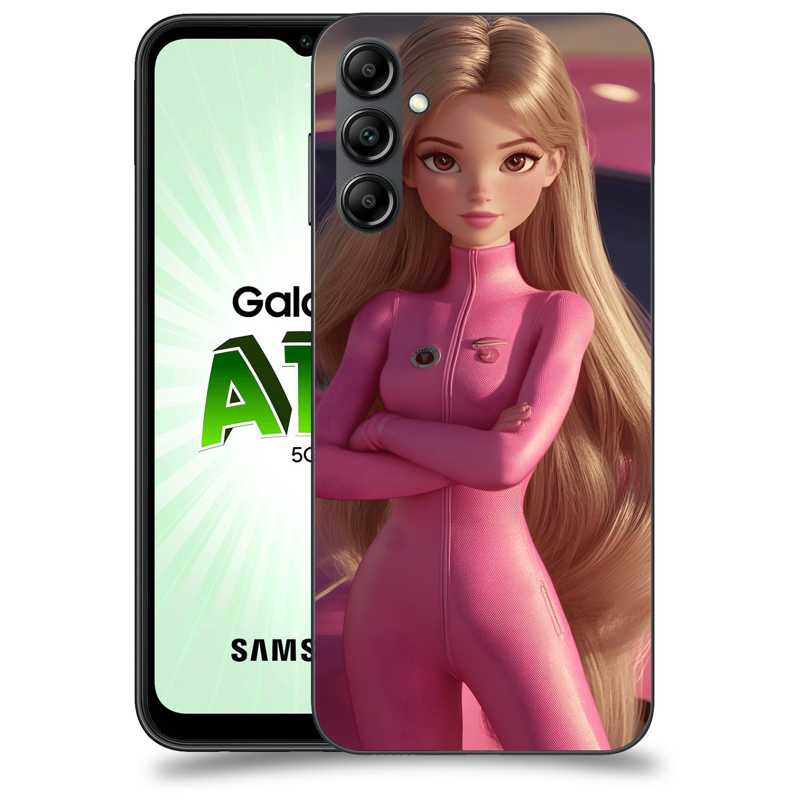 ACOVER Kryt na mobil Samsung Galaxy A14 5G - Pink girl