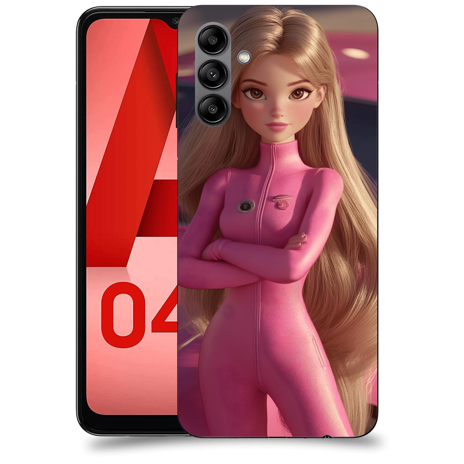 ACOVER Kryt na mobil Samsung Galaxy A04s - Pink girl