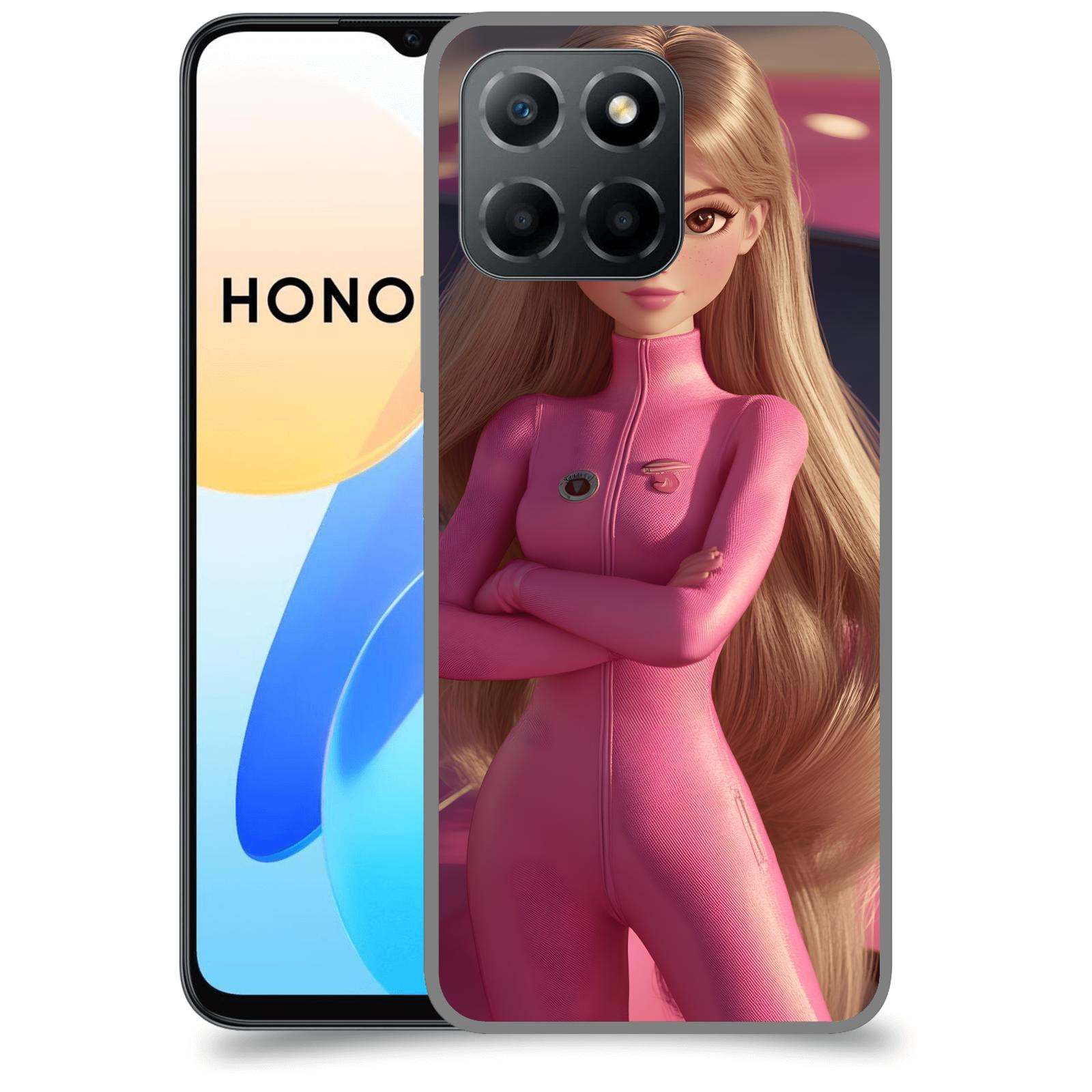 ACOVER Kryt na mobil Honor X8 4G - Pink girl