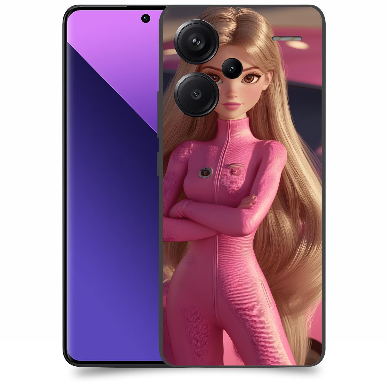 ACOVER Kryt na mobil Xiaomi Redmi Note 13 Pro+ 5G - Pink girl