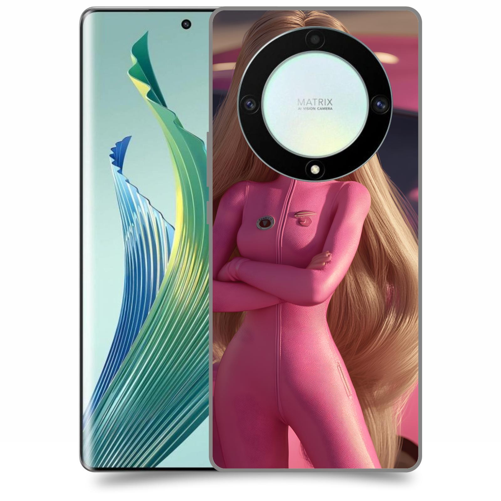 ACOVER Kryt na mobil Honor Magic 5 Lite 5G - Pink girl