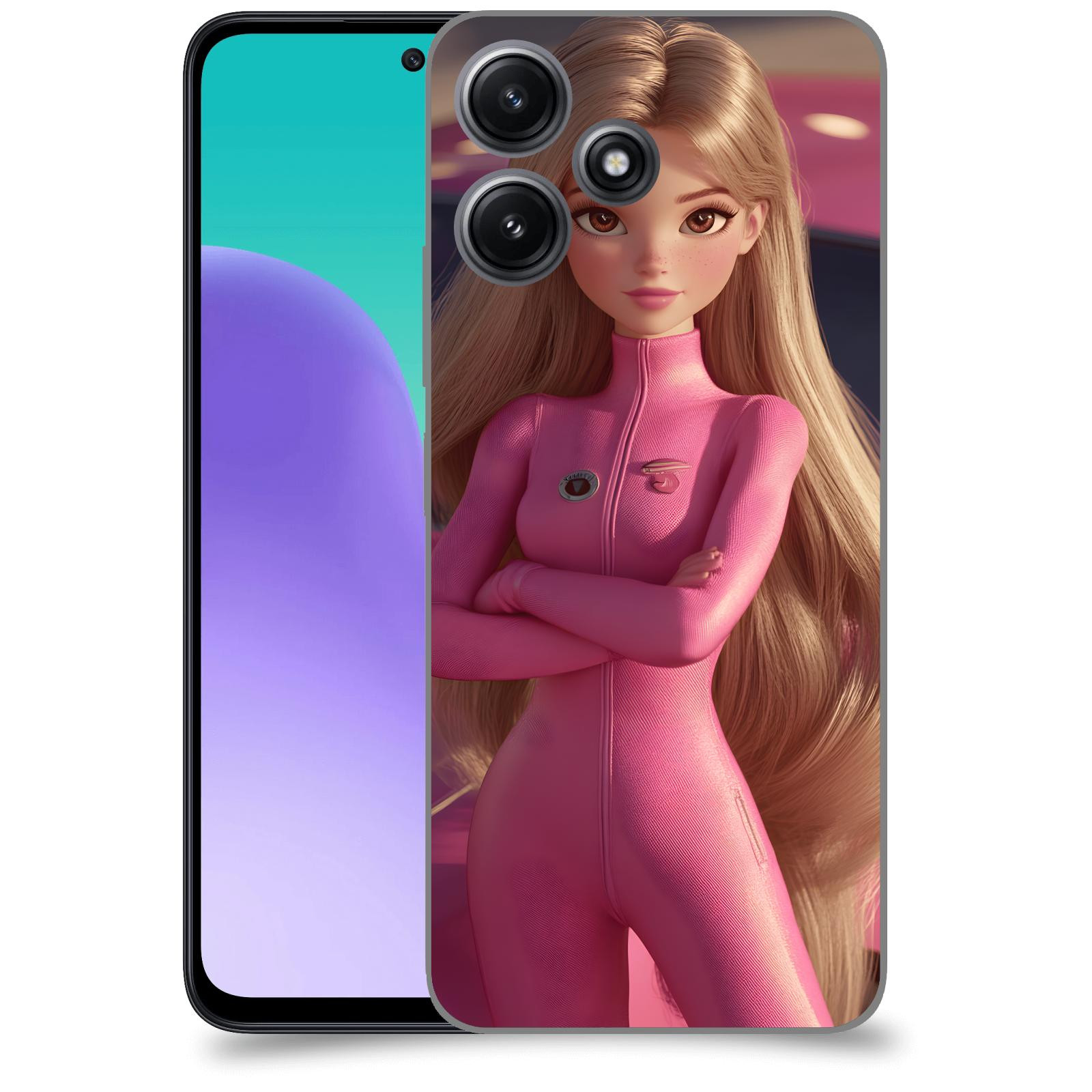 ACOVER Kryt na mobil Xiaomi Redmi 12 5G - Pink girl