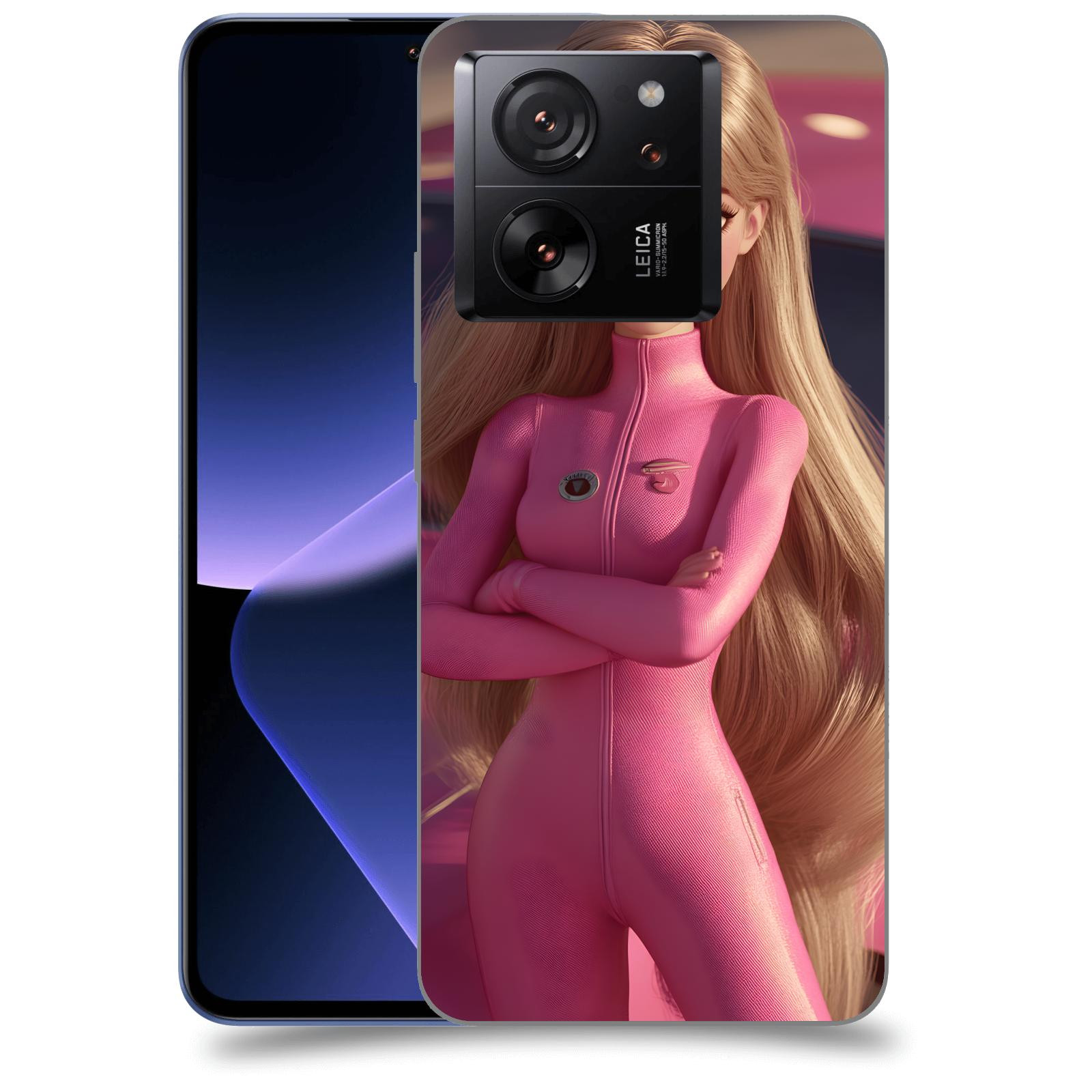ACOVER Kryt na mobil Xiaomi 13T - Pink girl