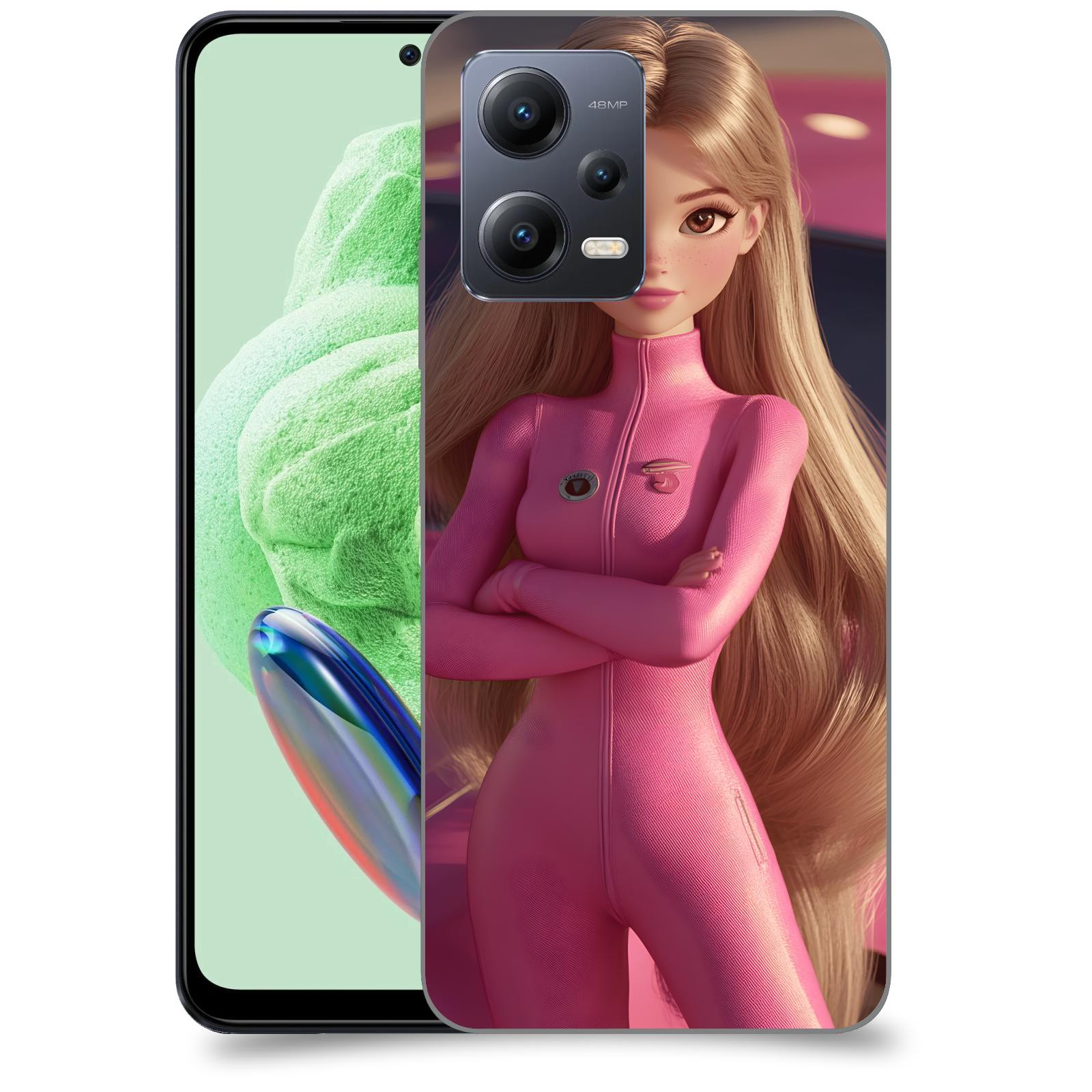 ACOVER Kryt na mobil Xiaomi Redmi Note 12 PRO 5G - Pink girl