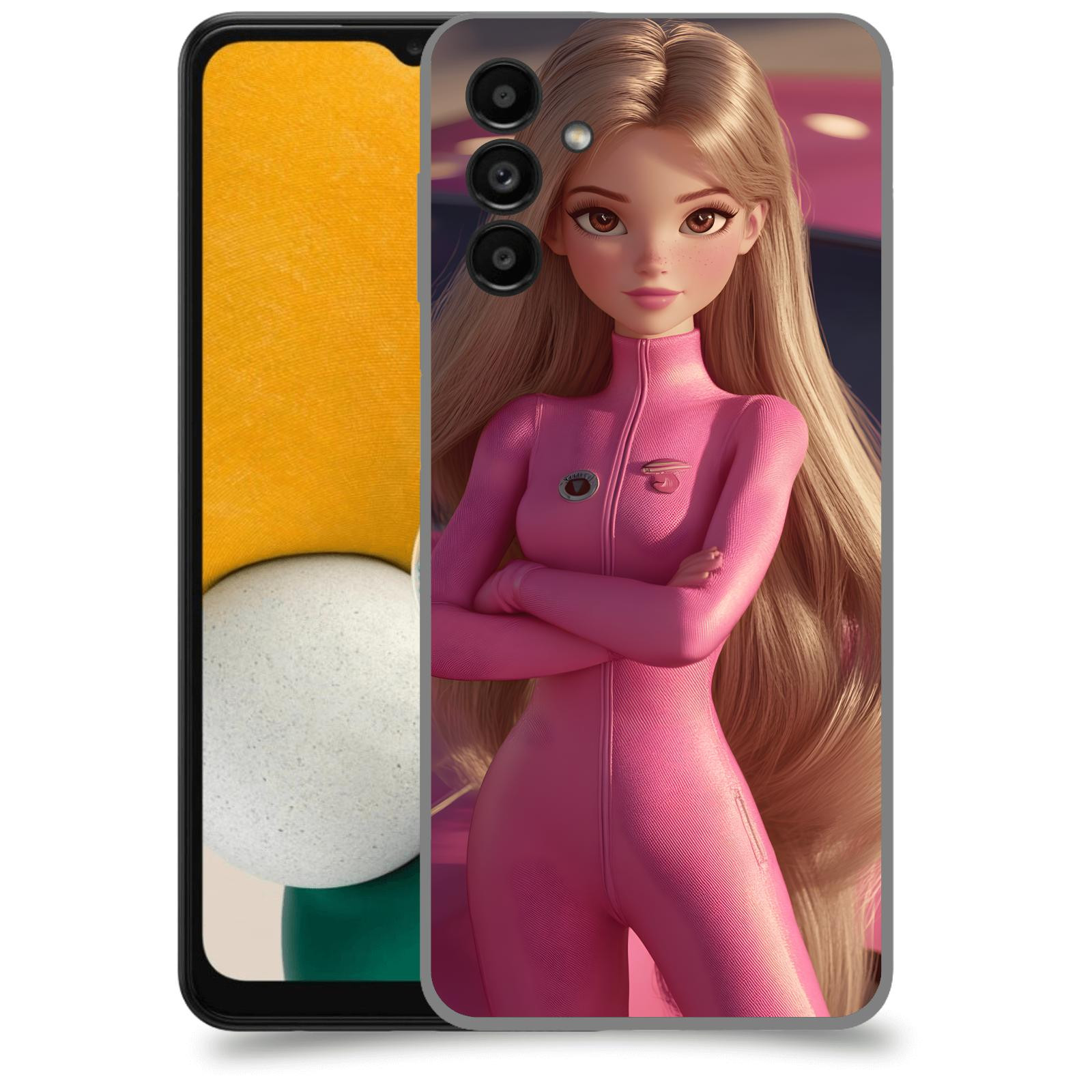 ACOVER Kryt na mobil Samsung Galaxy A13 5G A136B - Pink girl