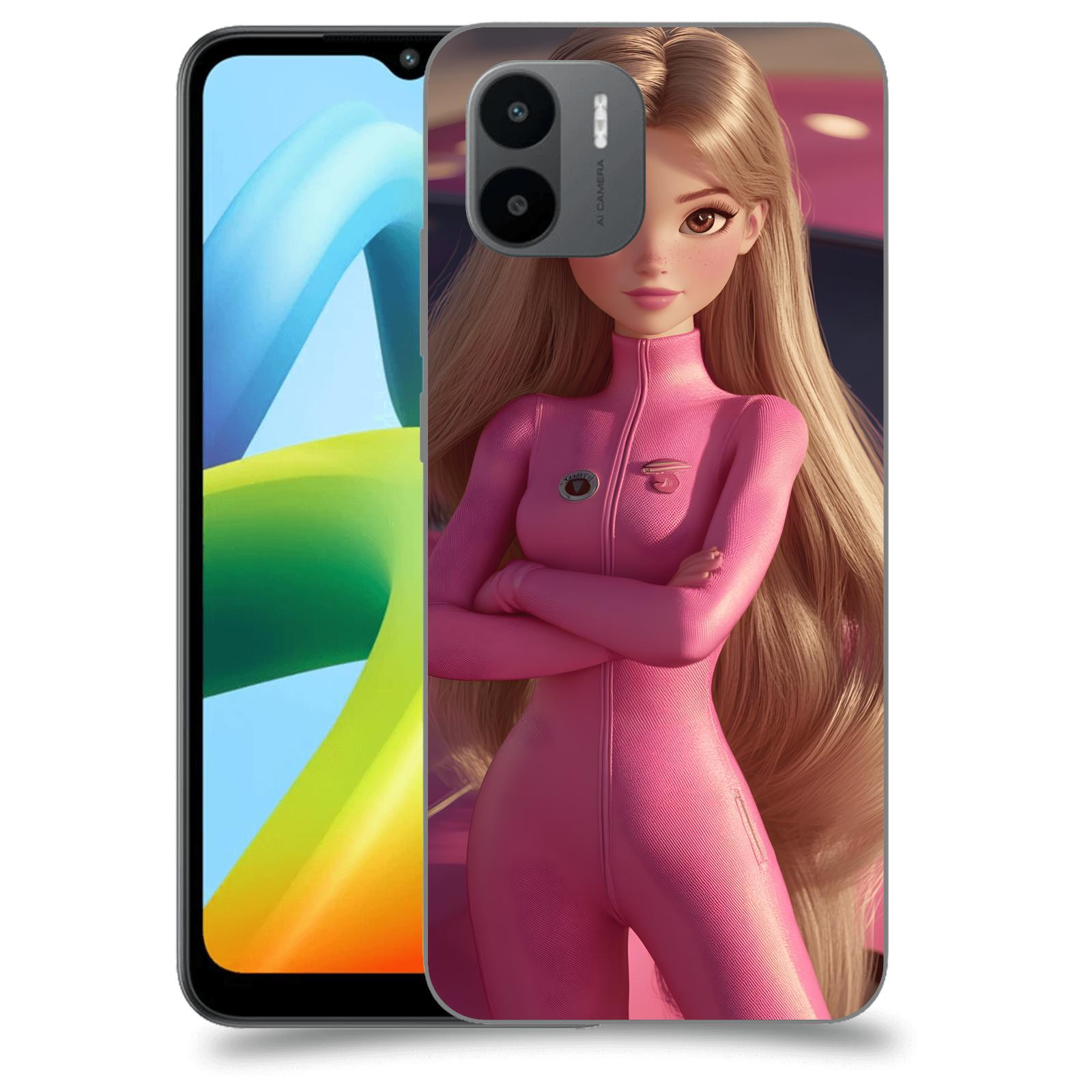 ACOVER Kryt na mobil Xiaomi Redmi A1+ - Pink girl