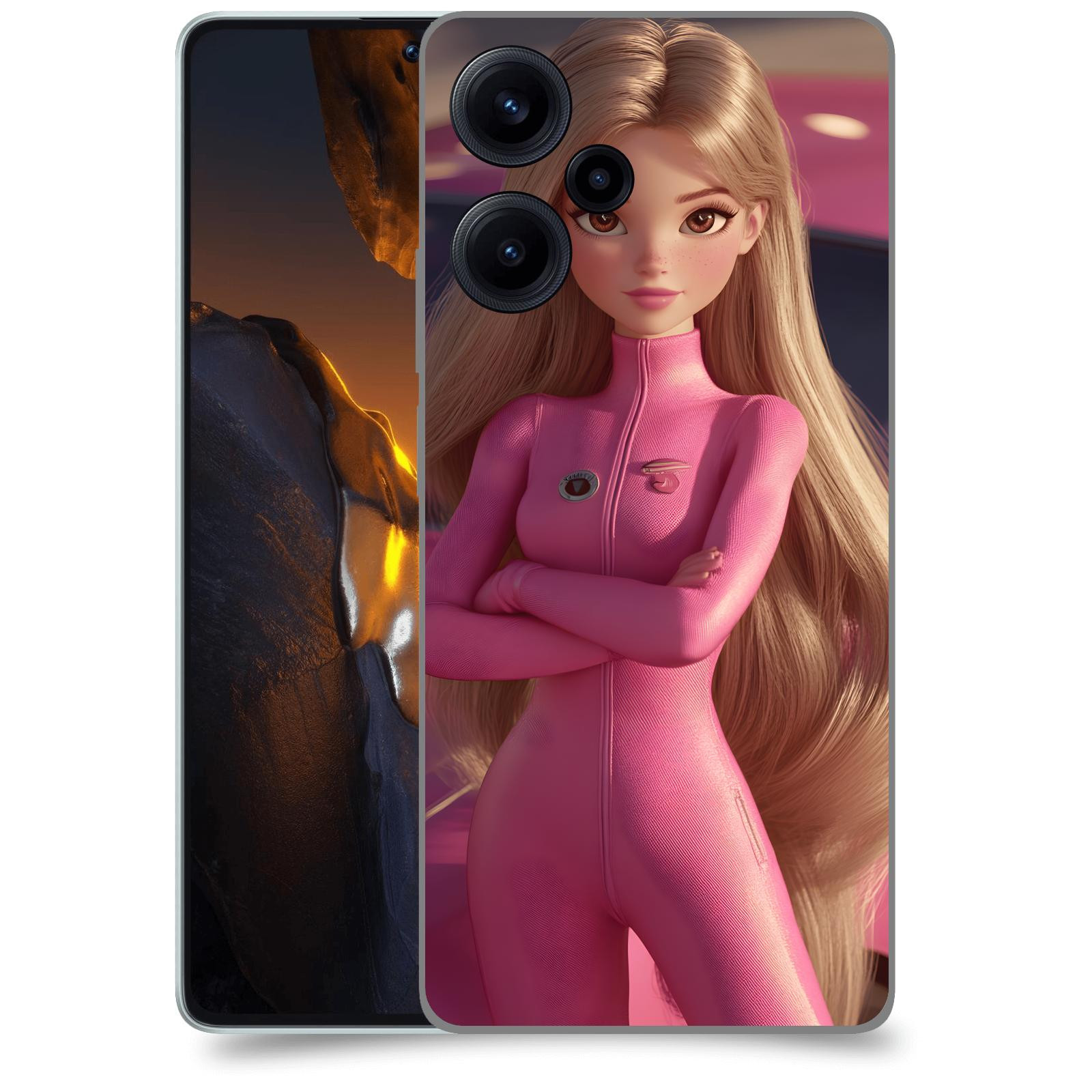 ACOVER Kryt na mobil Xiaomi Poco F5 - Pink girl