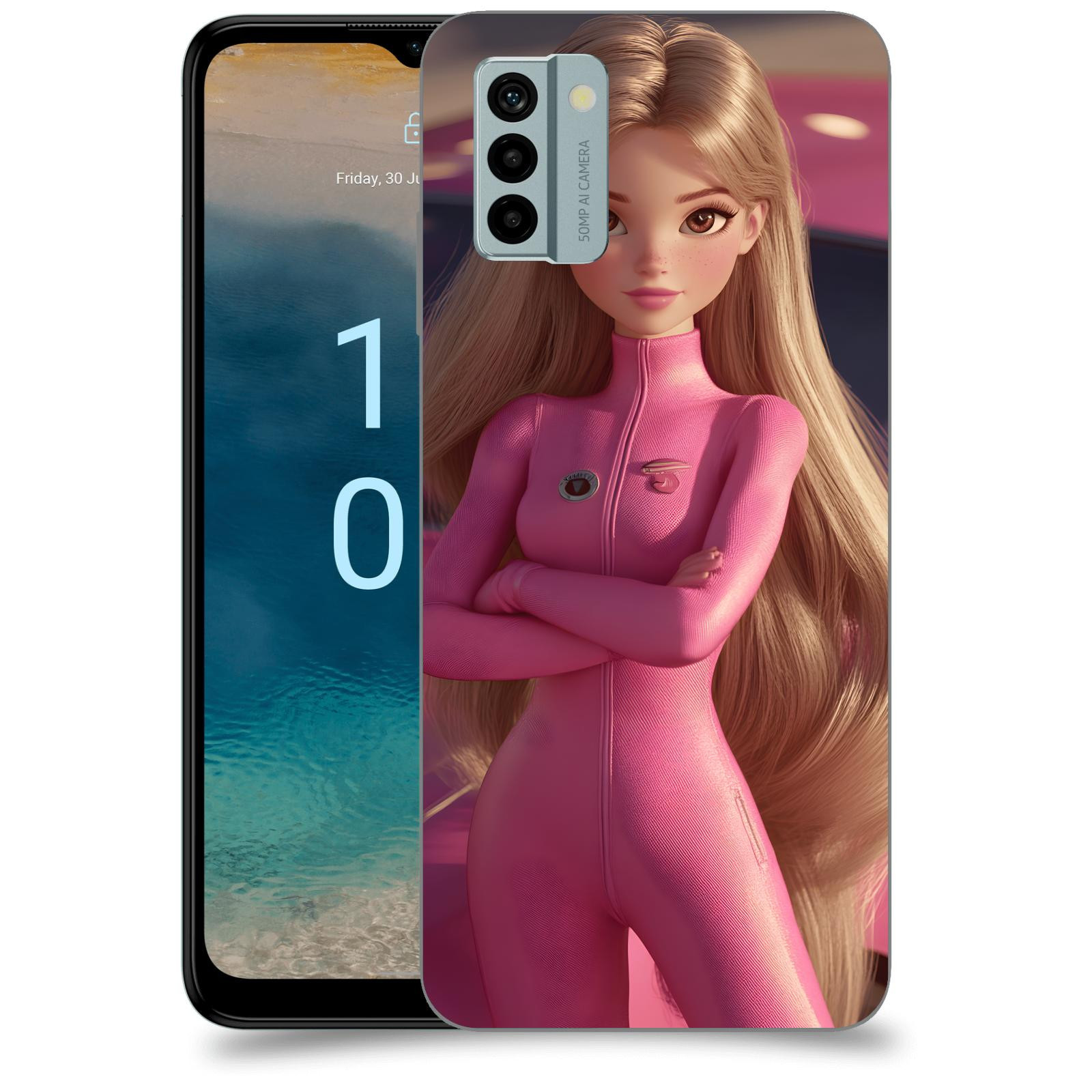 ACOVER Kryt na mobil Nokia G22 - Pink girl