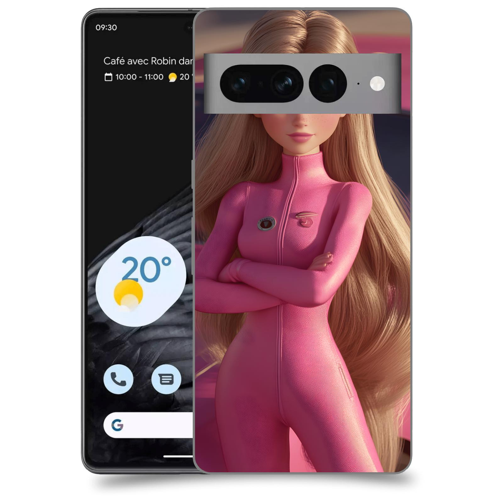 ACOVER Kryt na mobil Google pixel 7 pro - Pink girl