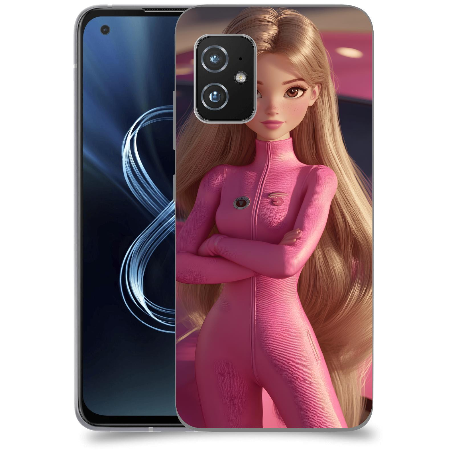 ACOVER Kryt na mobil Honor Magic5 Lite 5G - Pink girl
