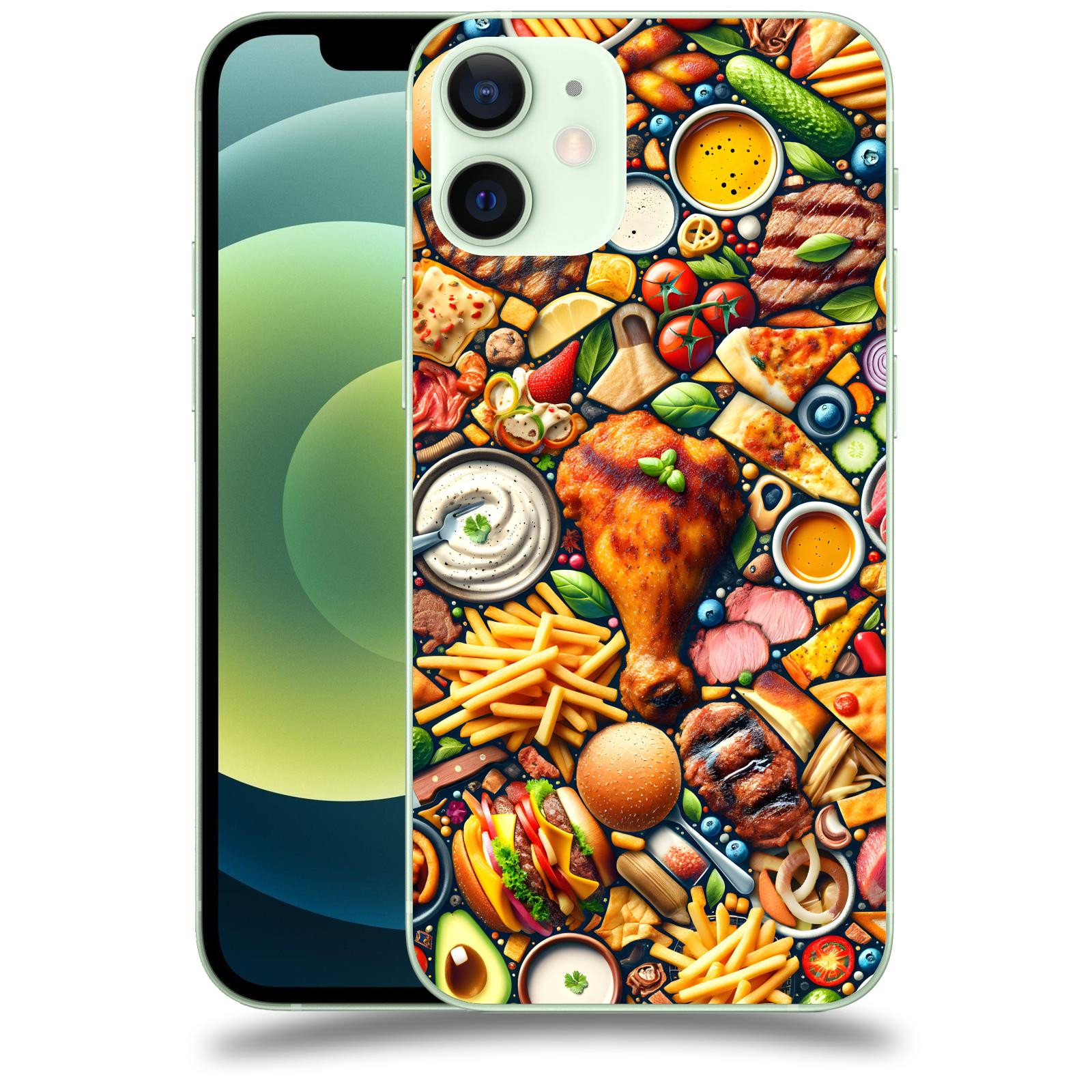 ACOVER Kryt na mobil Apple iPhone 12 mini - Dinner