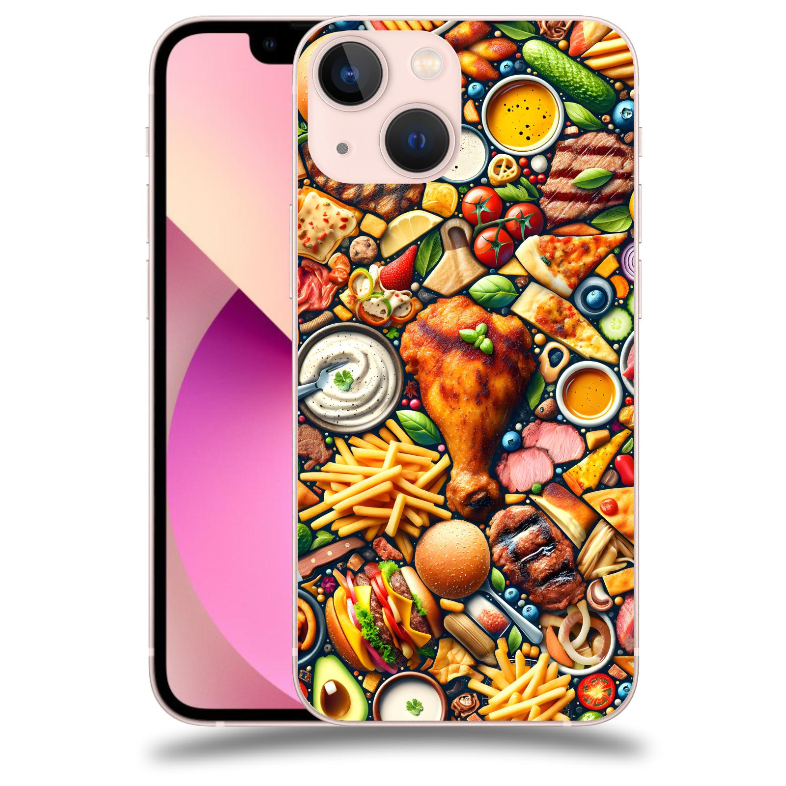 ACOVER Kryt na mobil Apple iPhone 13 mini - Dinner