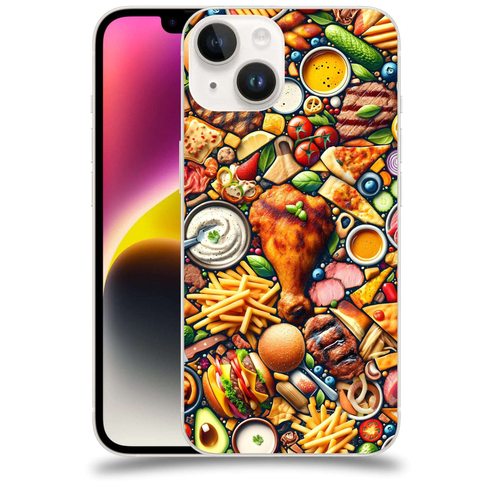 ACOVER Kryt na mobil Apple iPhone 14 - Dinner