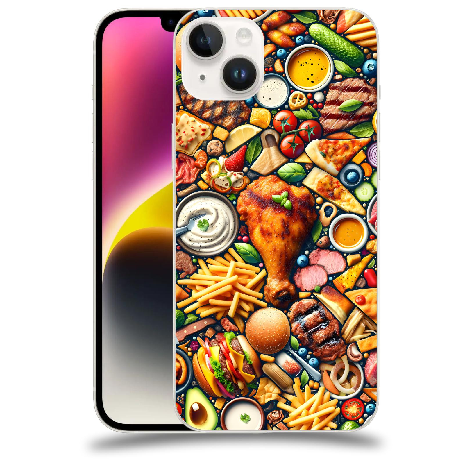 ACOVER Kryt na mobil Apple iPhone 14 Plus - Dinner