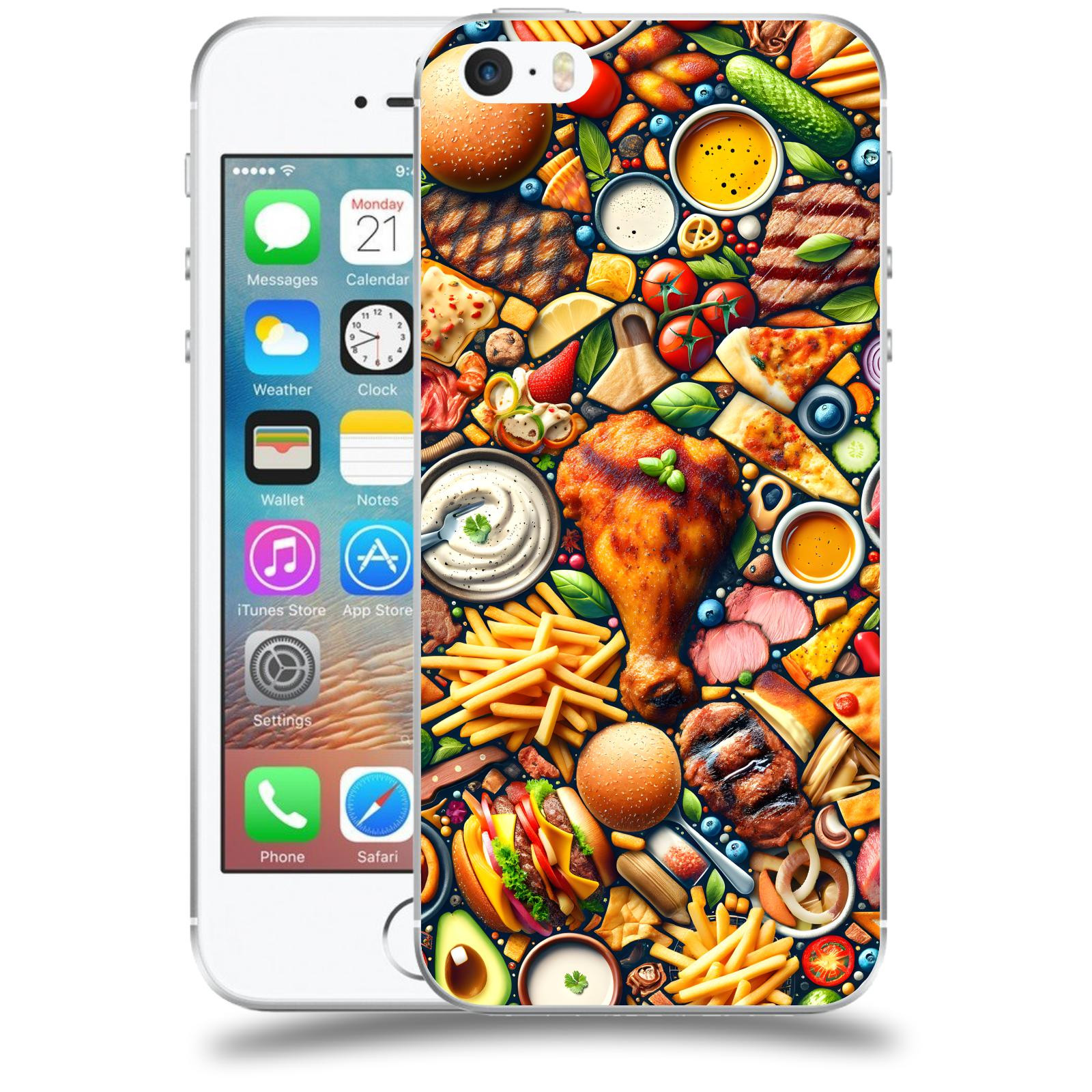 ACOVER Kryt na mobil Apple iPhone 5/5S/SE - Dinner