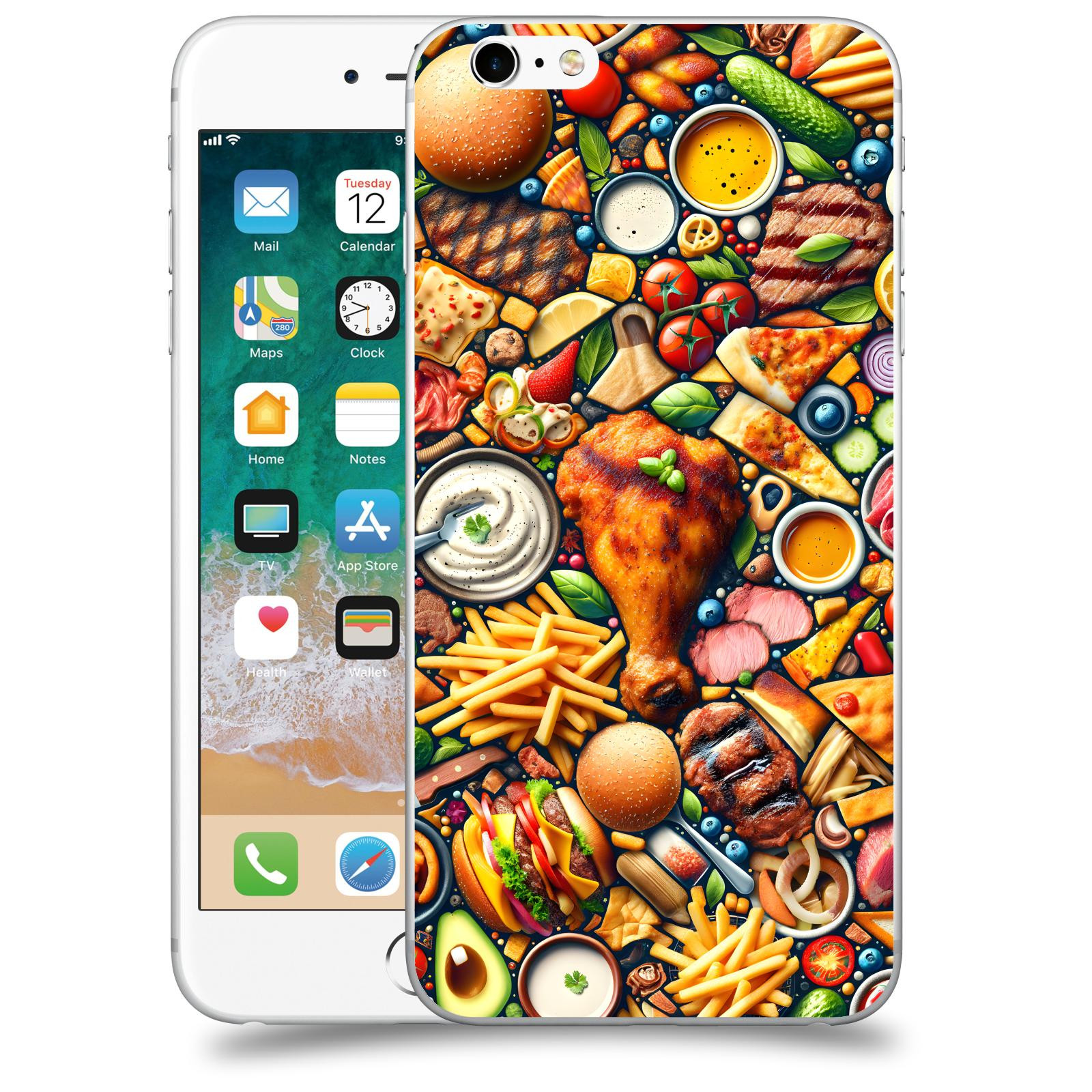 ACOVER Kryt na mobil Apple iPhone 6 Plus/6S Plus - Dinner