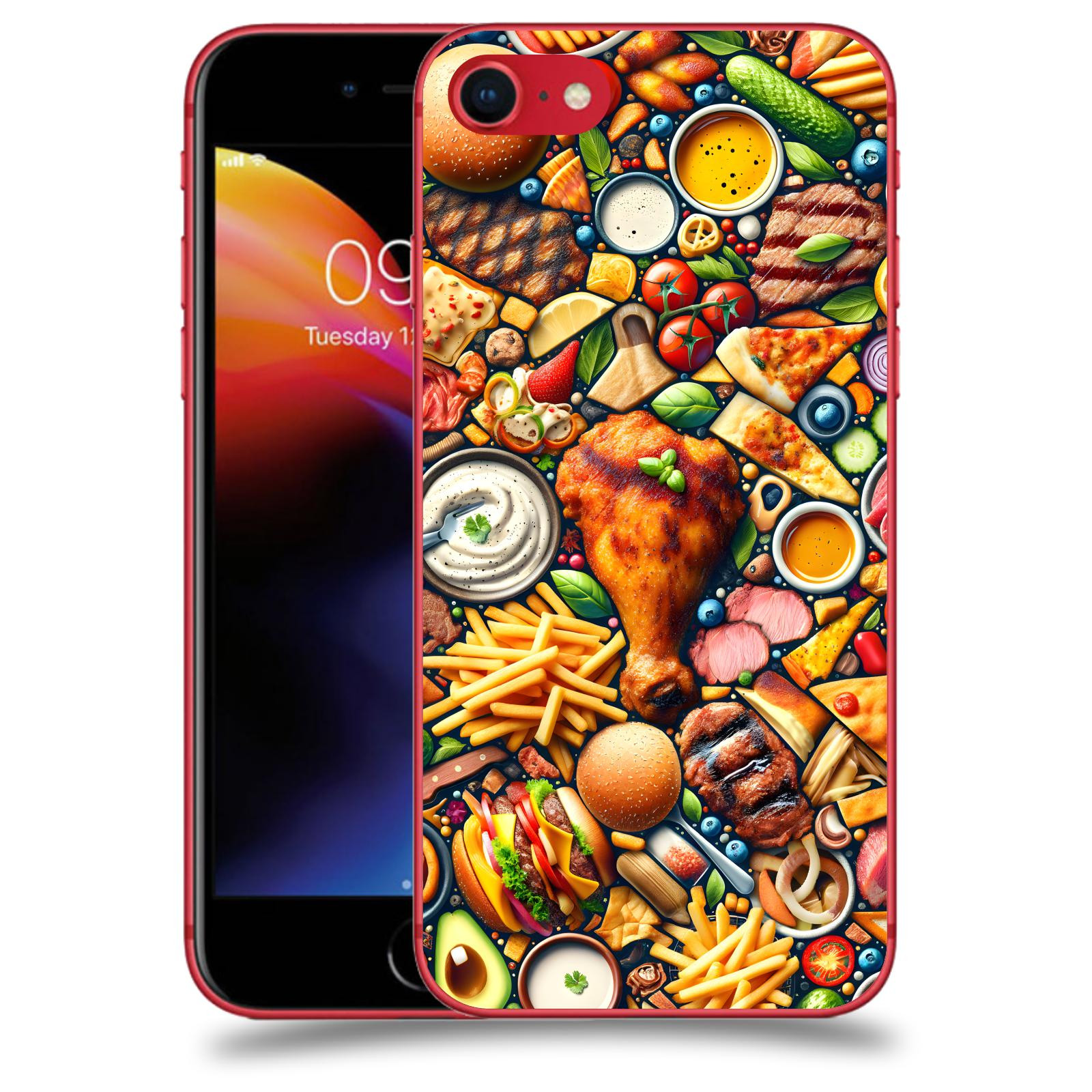 ACOVER Kryt na mobil Apple iPhone 8 - Dinner