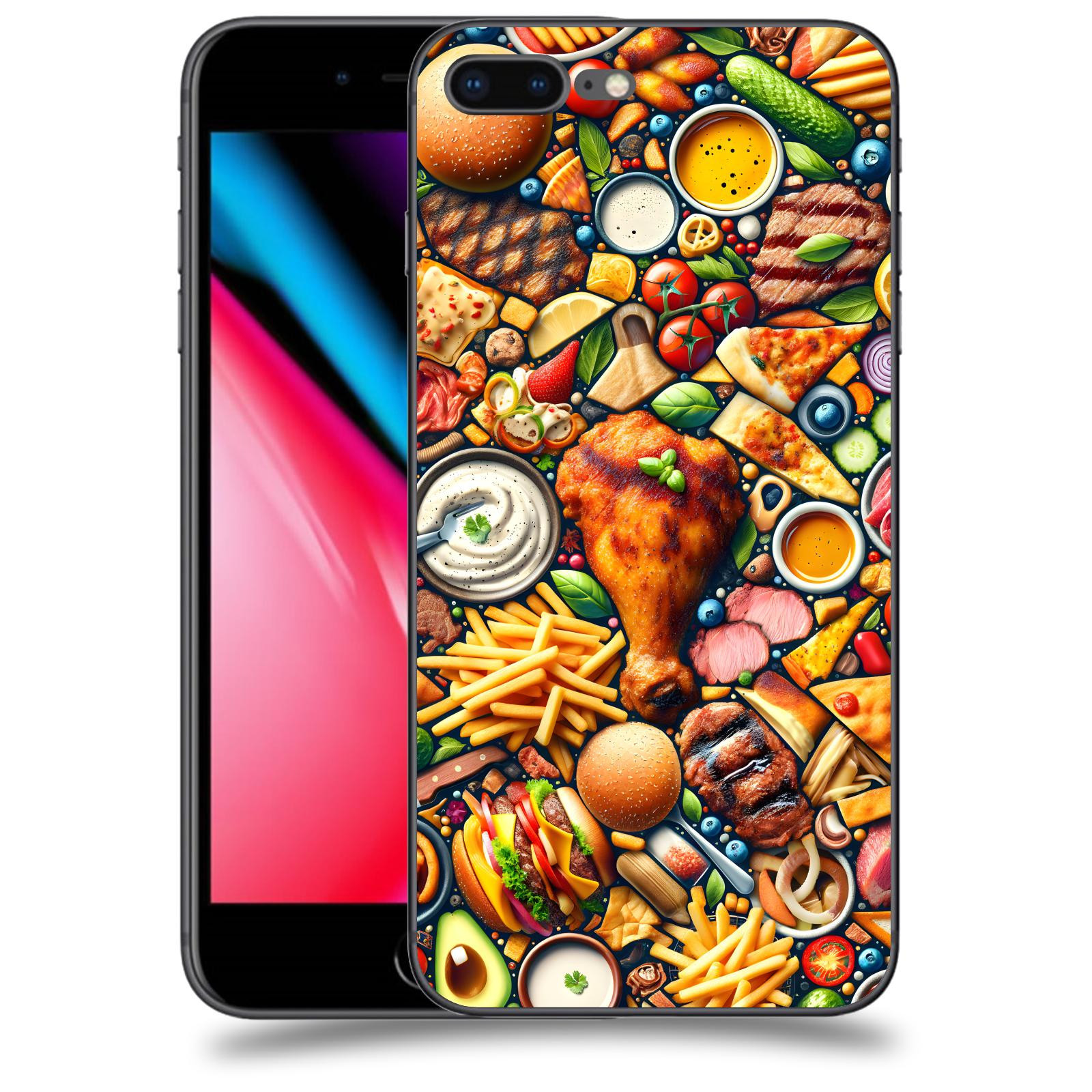 ACOVER Kryt na mobil Apple iPhone 8 Plus - Dinner